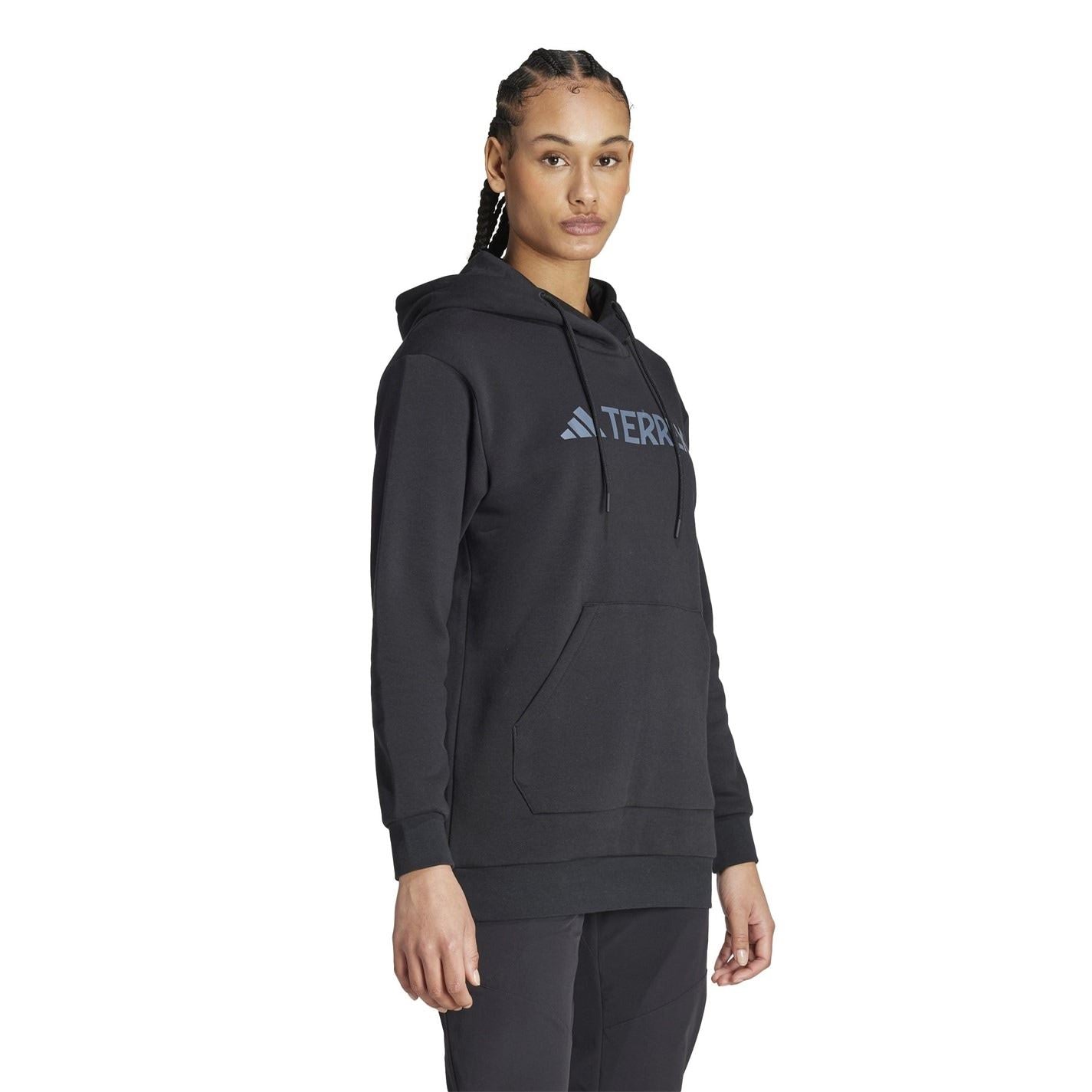 adidas Womens Terrex Multi Large Logo Hoodie