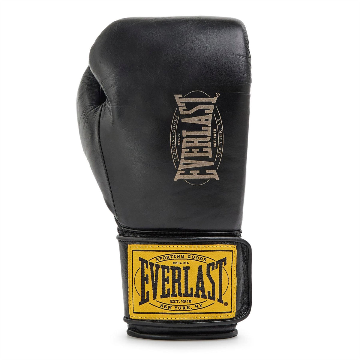 Everlast Pro Leather Hook And Loop Boxing Gloves