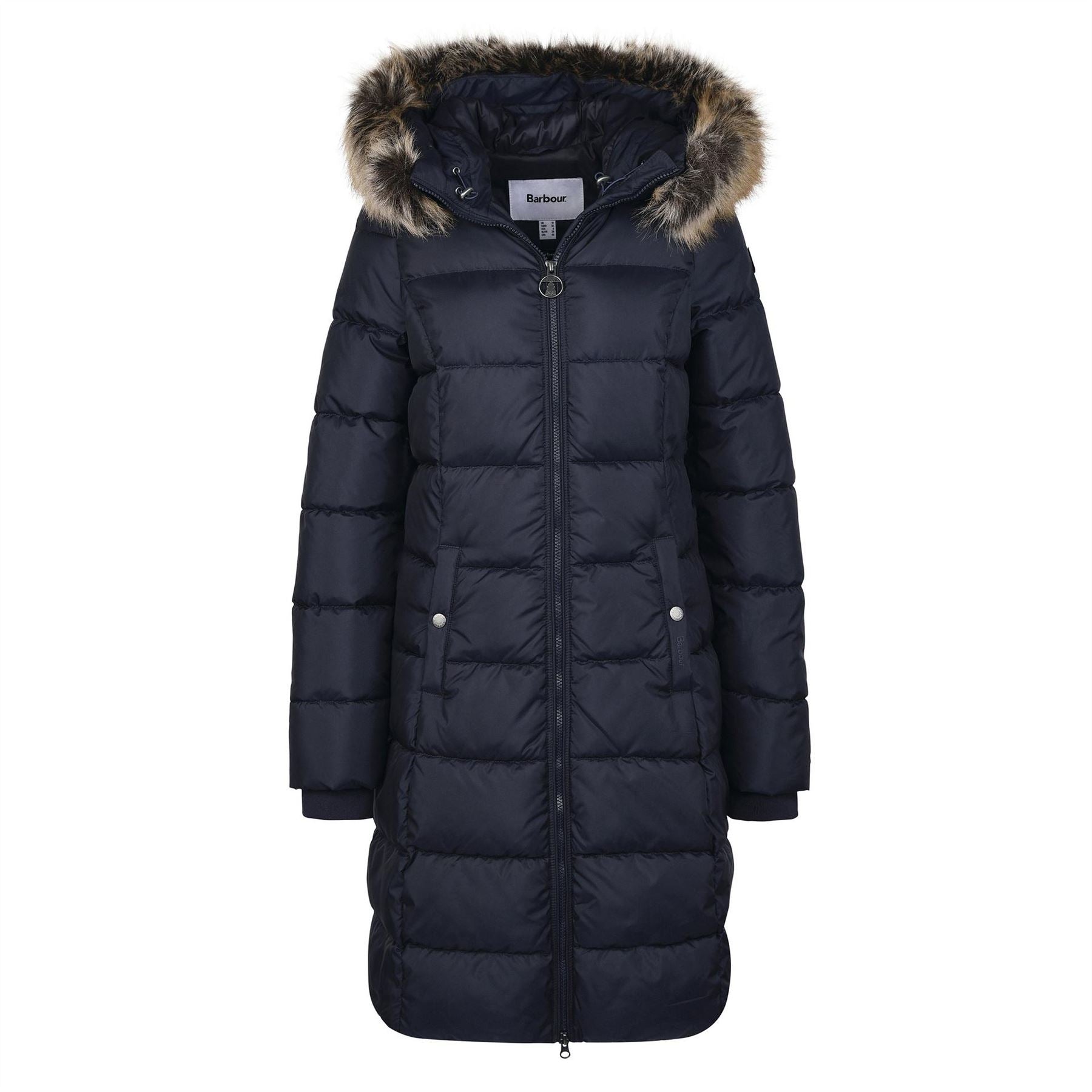 Barbour Rosoman Water Resistant Hooded Short Puffer Jacket
