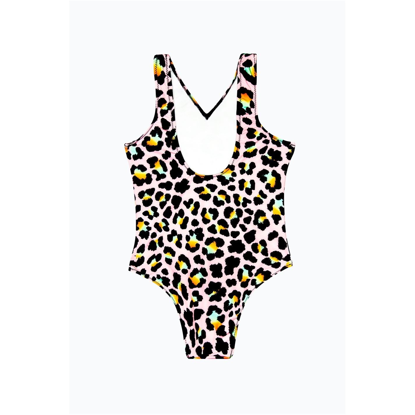 Hype Disco Leopard Patterned Swimsuit