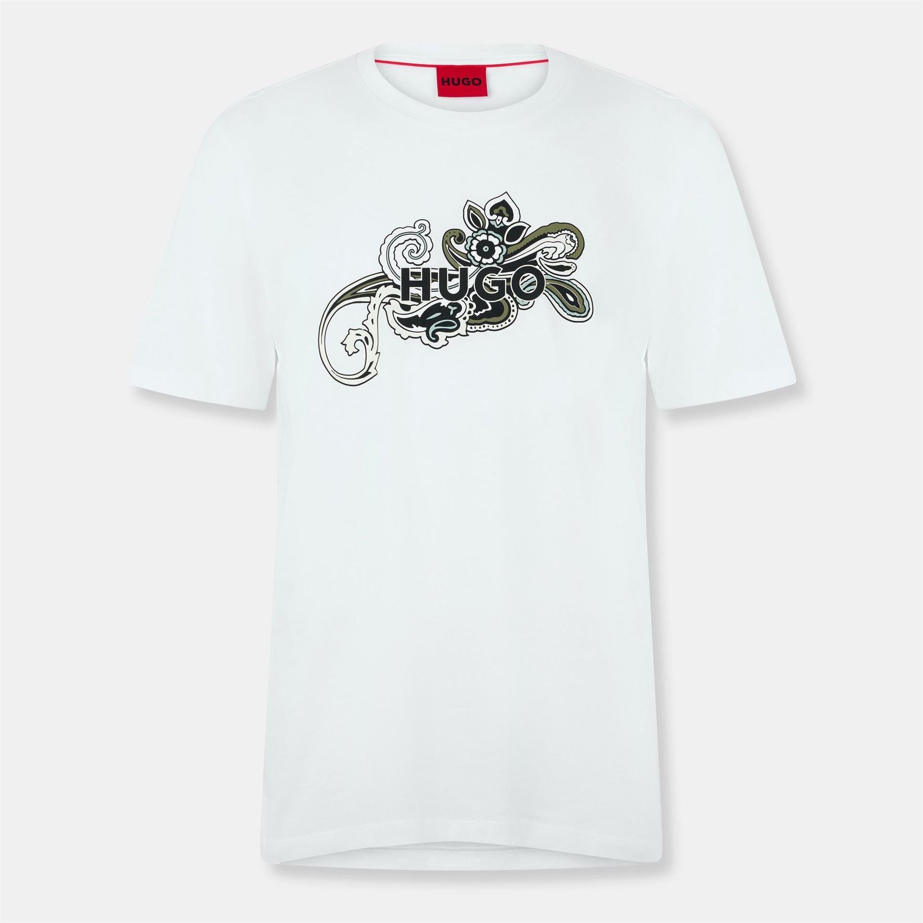 Hugo Dulive Regular Fit Crew Neck T-Shirt