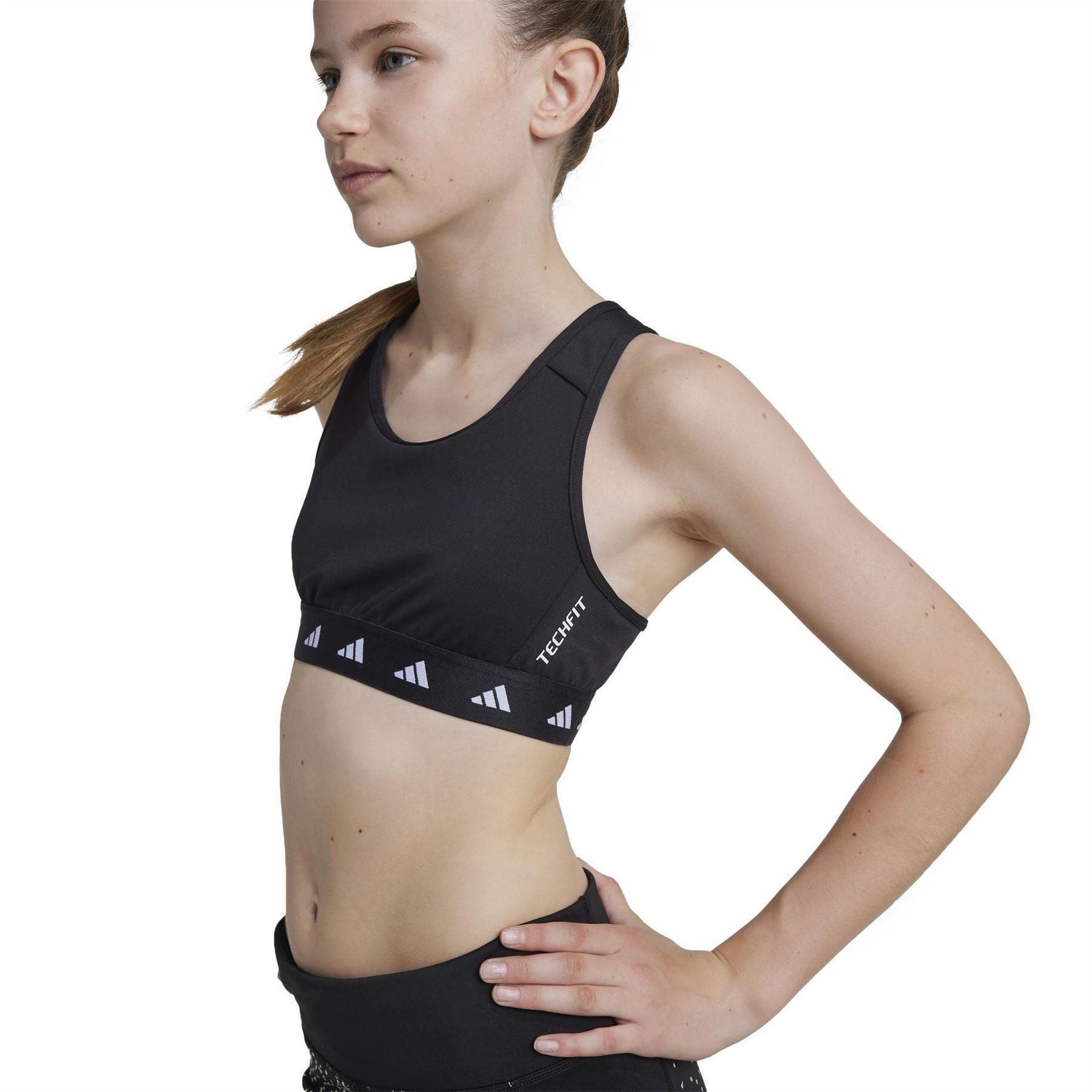 adidas G Power Compression Fit Scoop Neck Bra