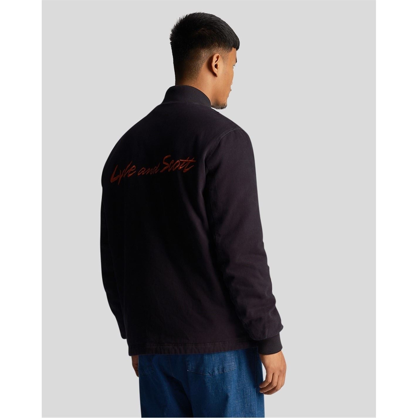 Lyle and Scott Petite Collared Neck Bomber Jacket