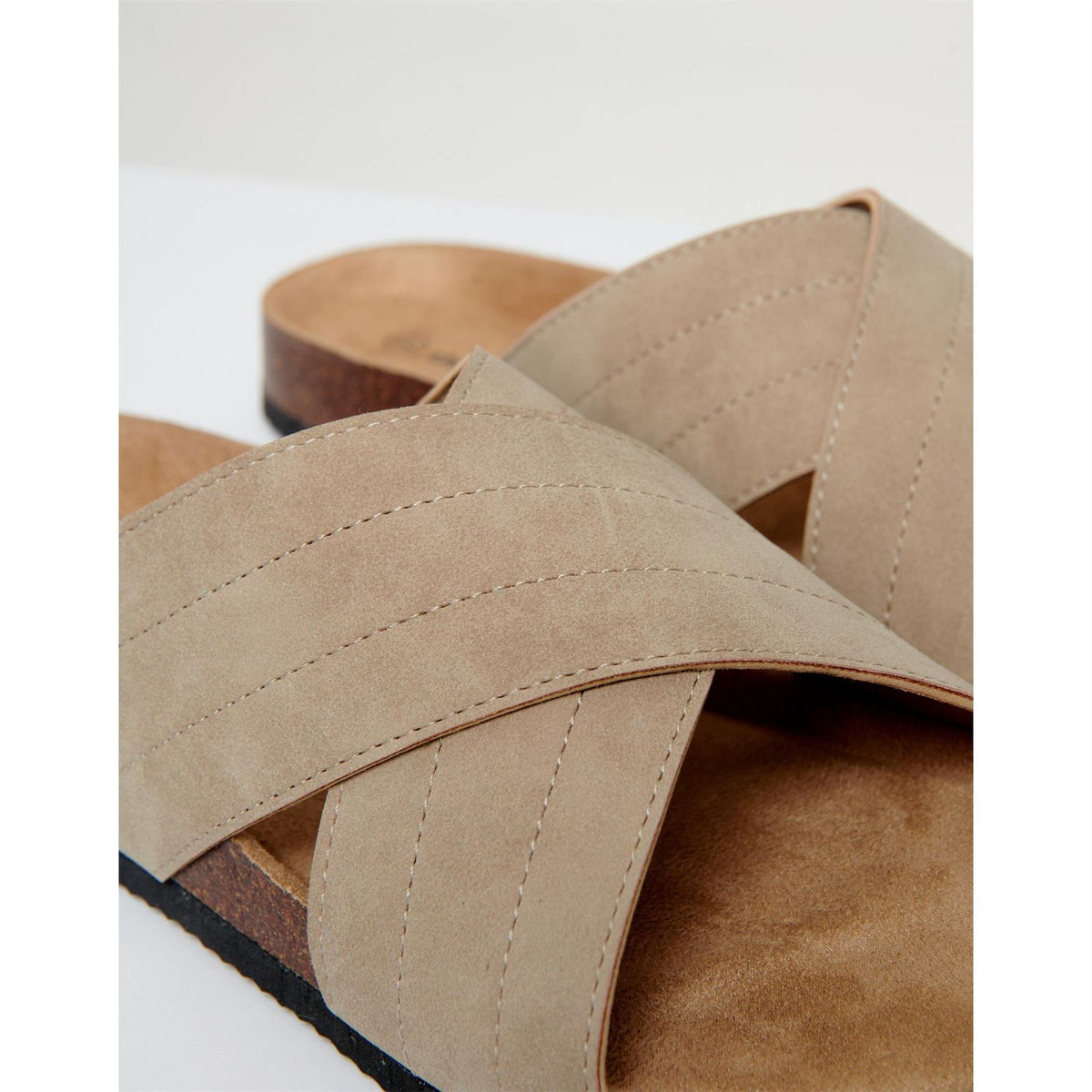 Threadbare Atlante Open Toe Slide Sandals