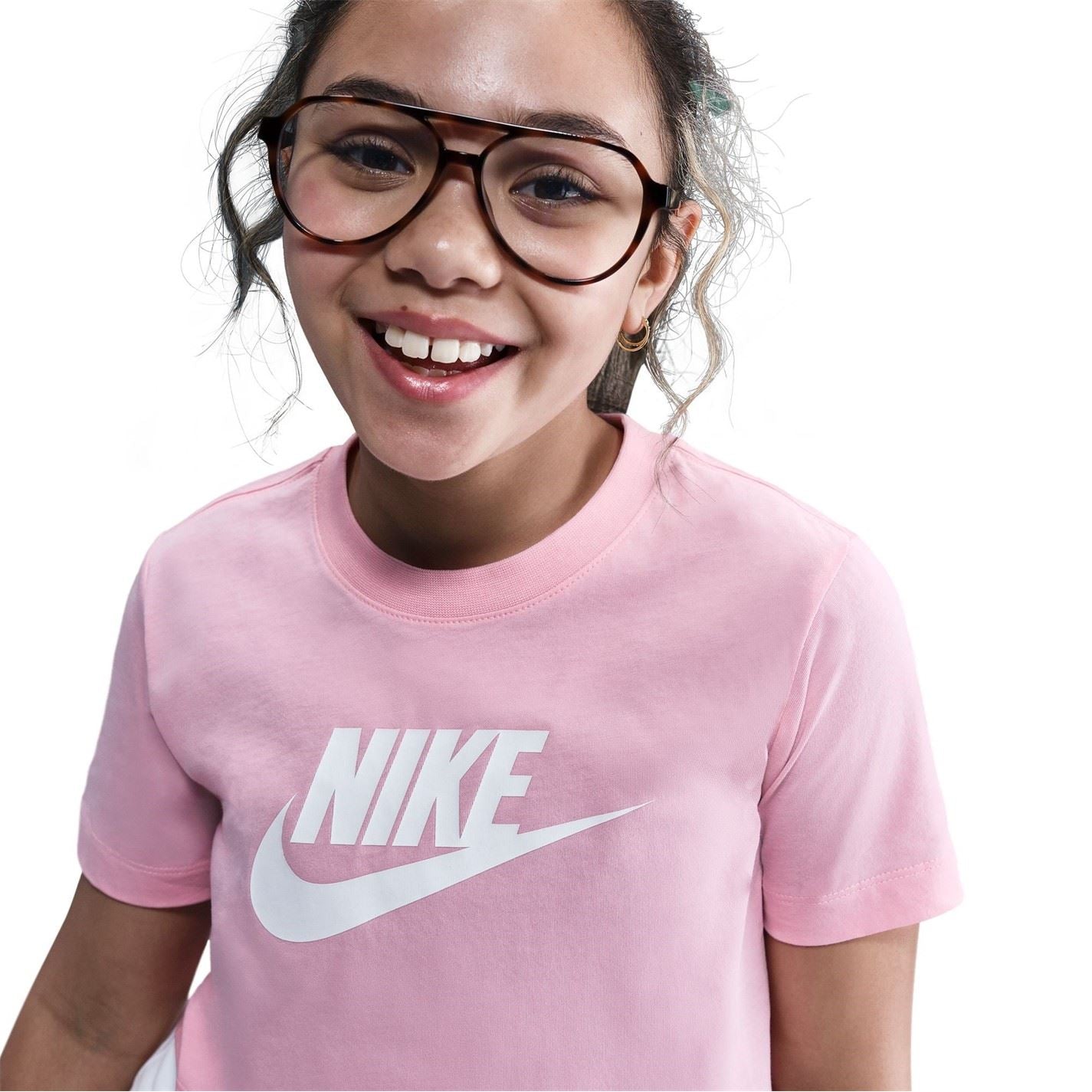 Nike Futura Crew Neck Short Sleeve Boxy Fit T-Shirt