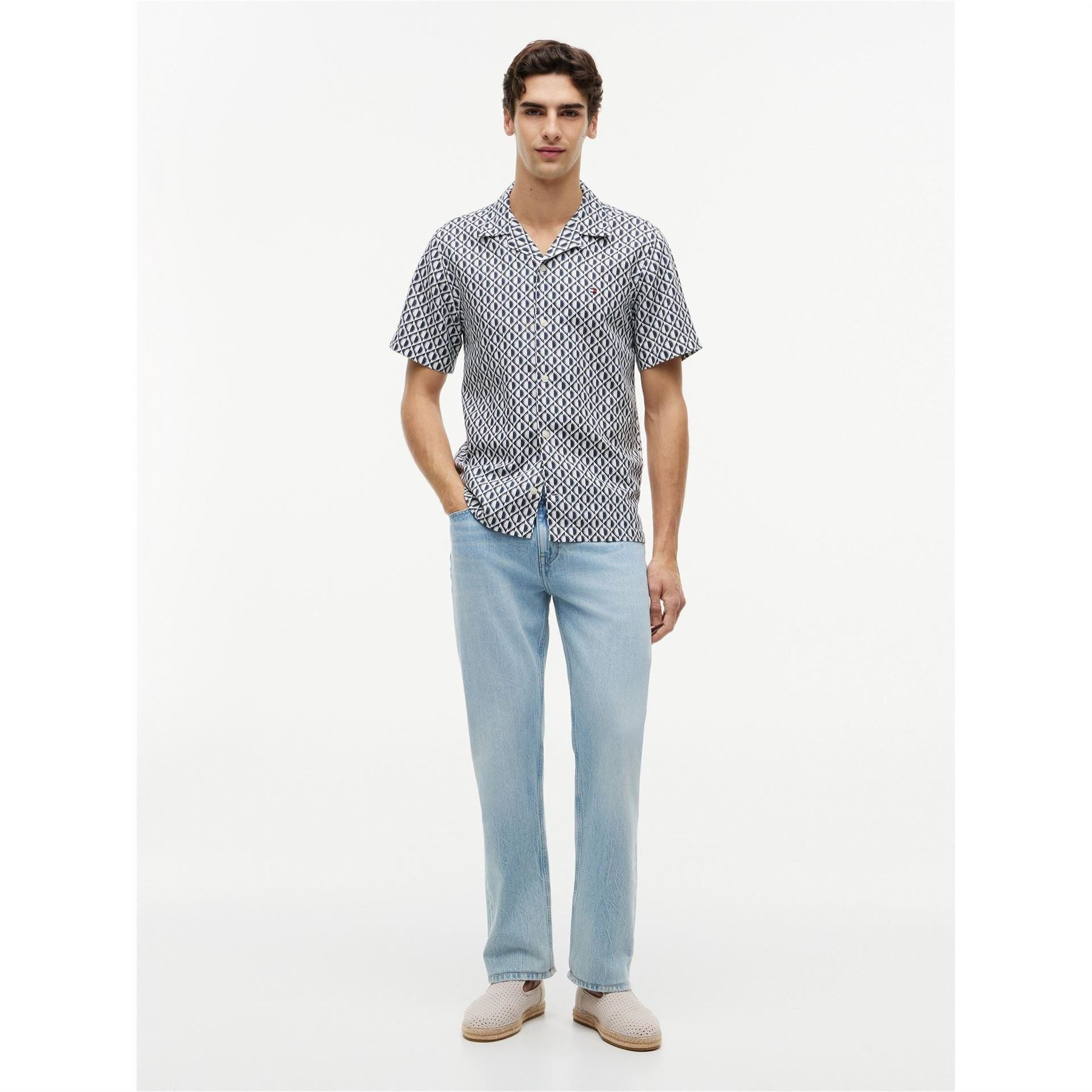Tommy Hilfiger Patterned Short Sleeve Shirt