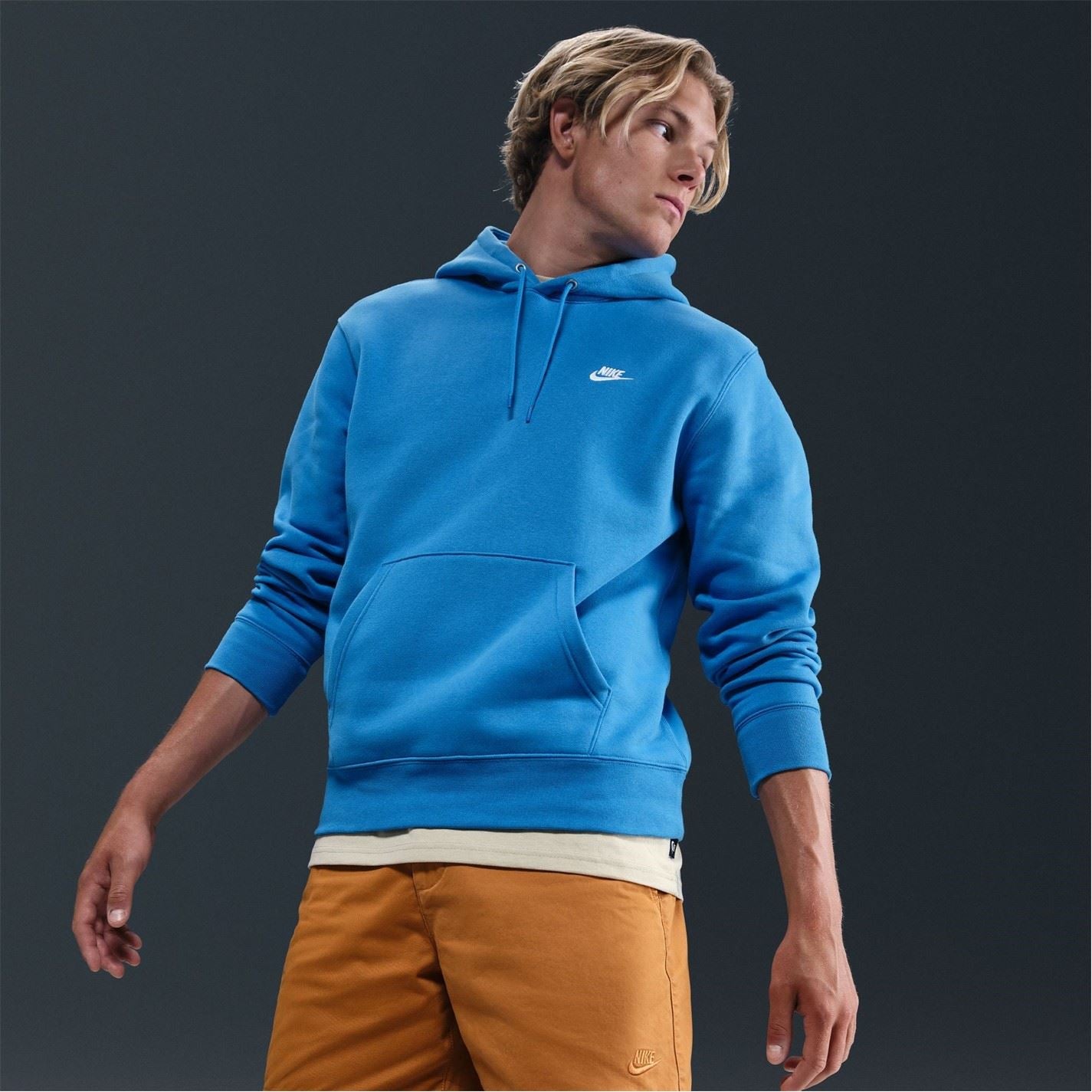 Nike Mens Sportswear Club Fleece Pullover Hoodie