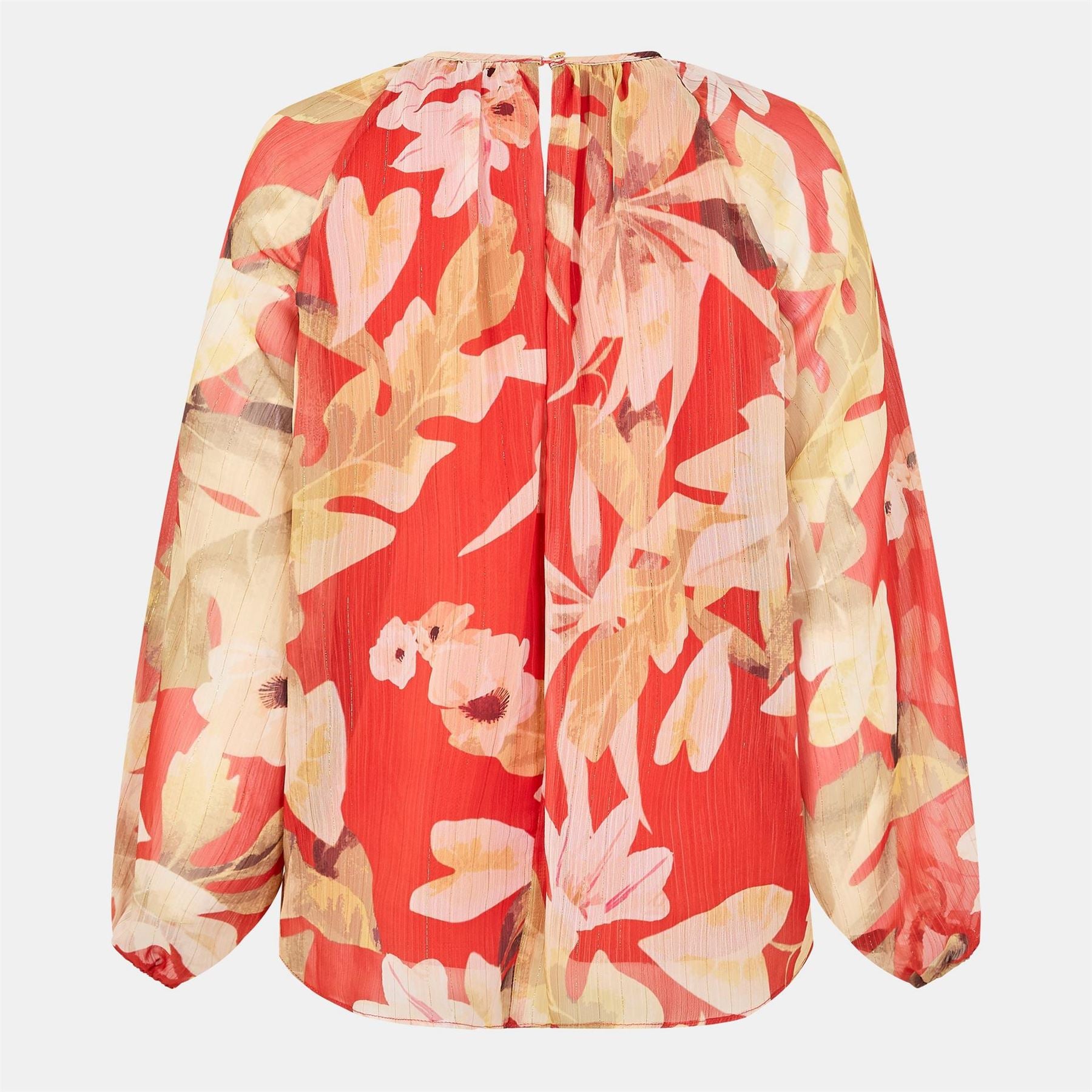 Biba Relaxed Fit Long Sleeve Blouse