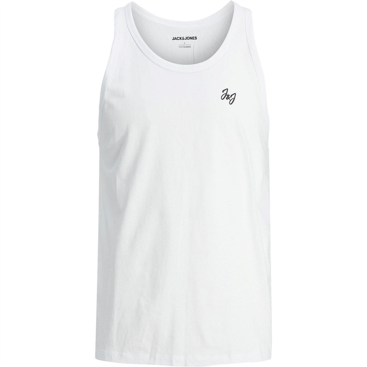 Jack and Jones 5 Pack Scoop Neck Regular Fit Tank