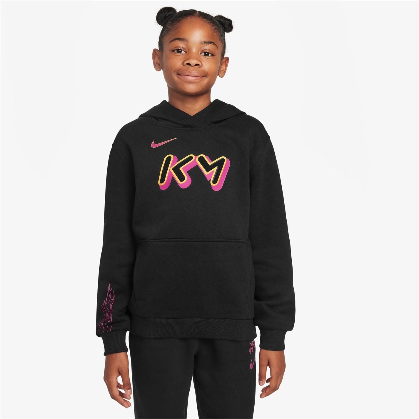 Nike Mbappe Club Hooded Ribbed Cuff Tracksuit Top