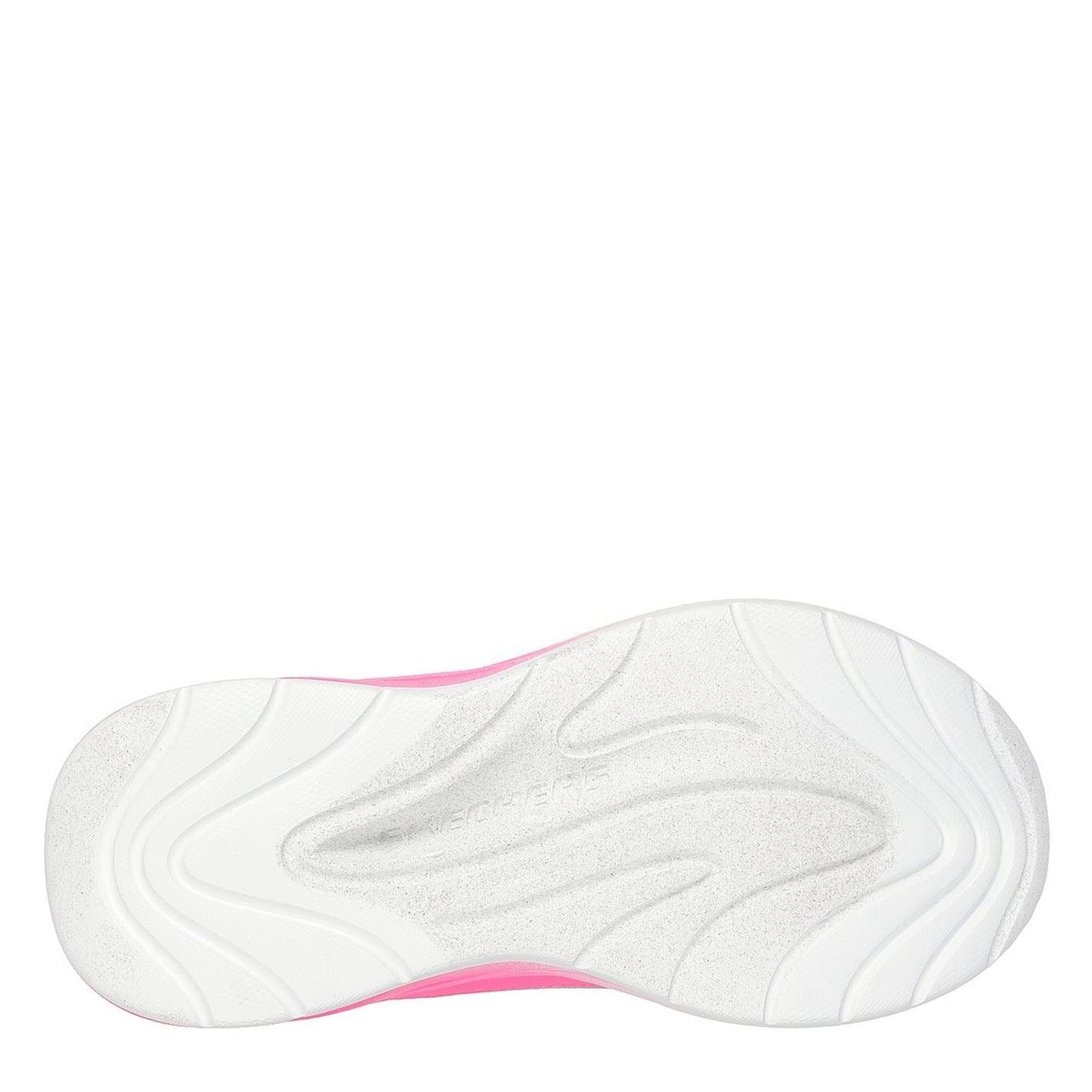 Skechers Gore And Strap Sneaker W Mono Mesh Runners Girls