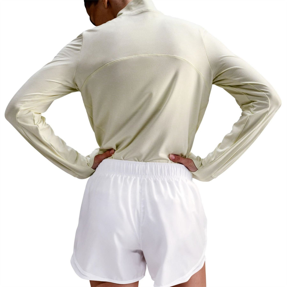 Nike Womens Tempo Dri Fit Mid Rise Brief Lined Running Shorts