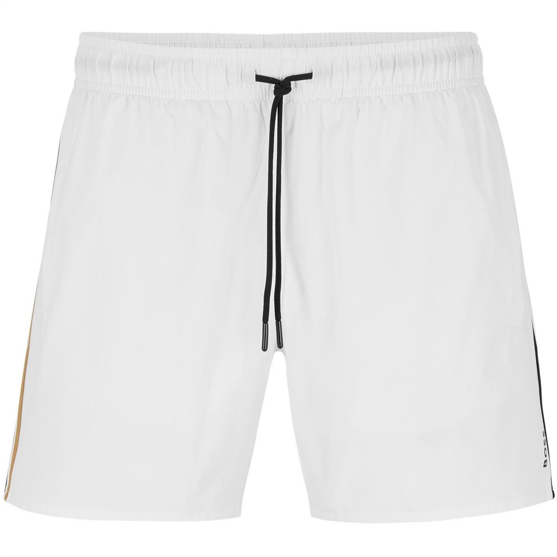 Boss Iconic Quick Drying Twin Slit Pockets Swim Shorts