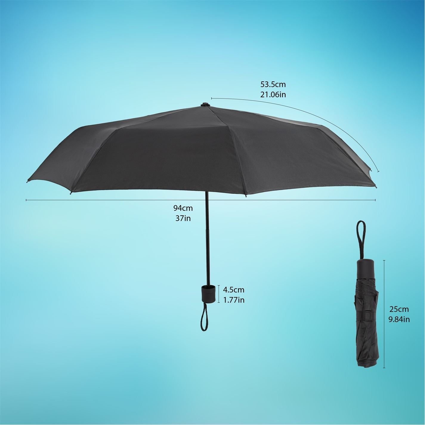 Slazenger 3 Fold Umbrella