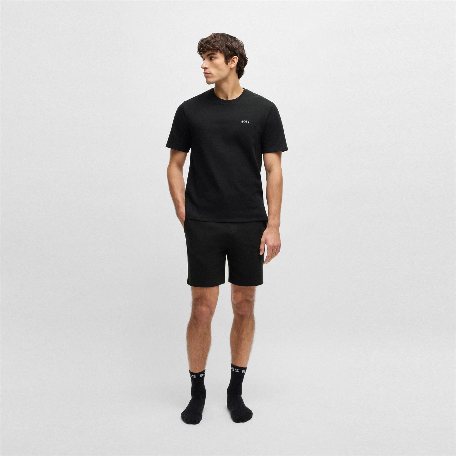 Boss BOSS Bodywear Waffle Soft Texture Shorts