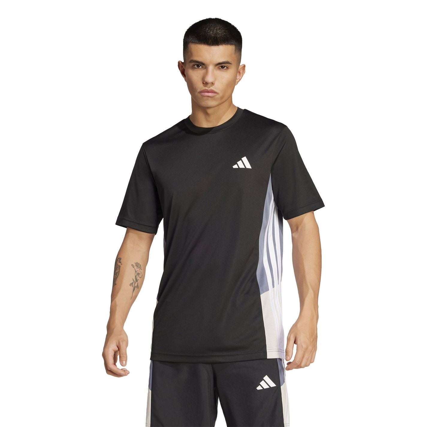 adidas Train Essentials Colourblock T-Shirt Adults