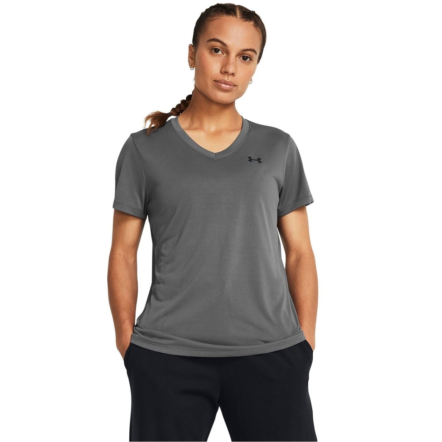 Under Armour Womens Armour Tech™ V Neck Short Sleeve