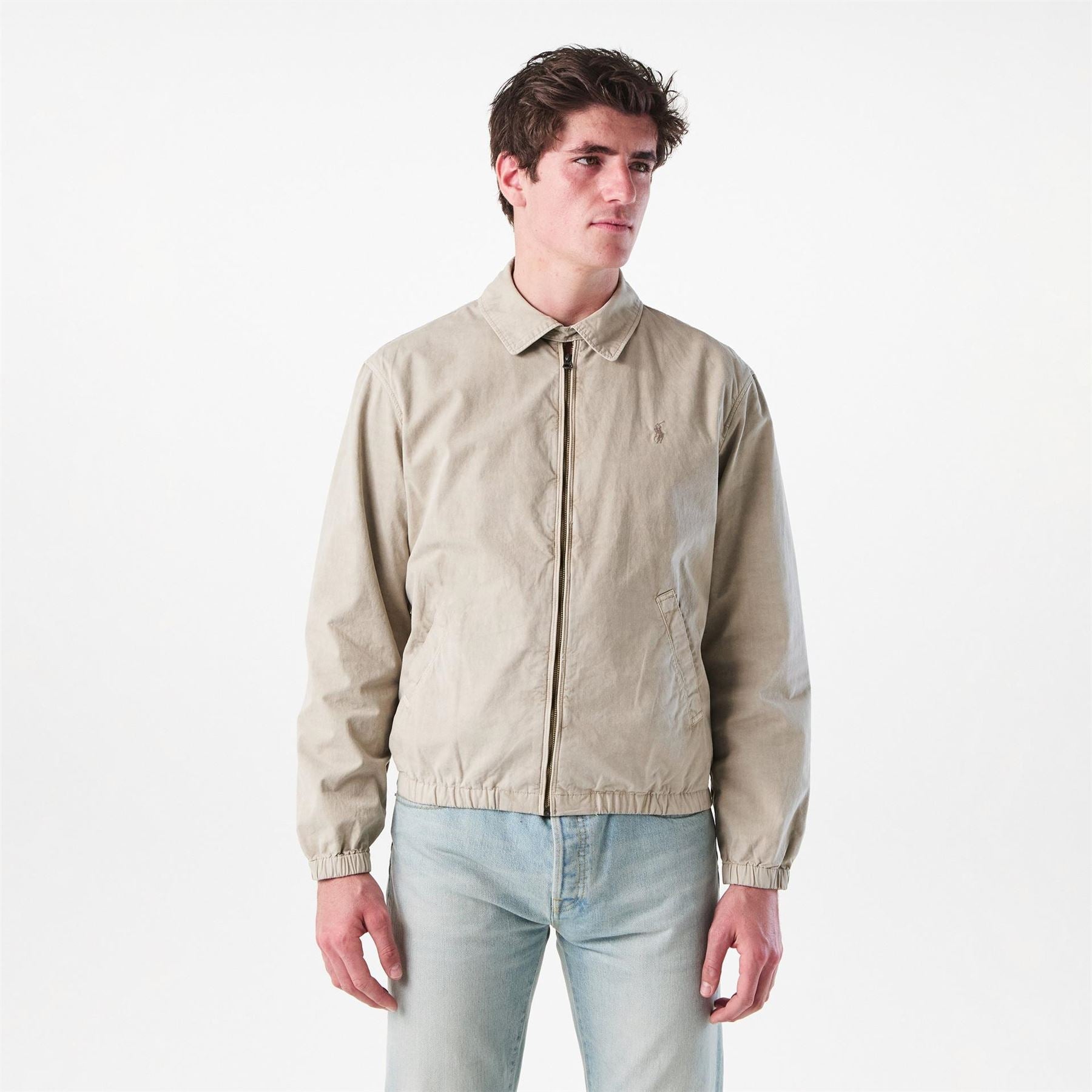 Polo Ralph Lauren Bayport Solid Patterned Windbreaker Jacket