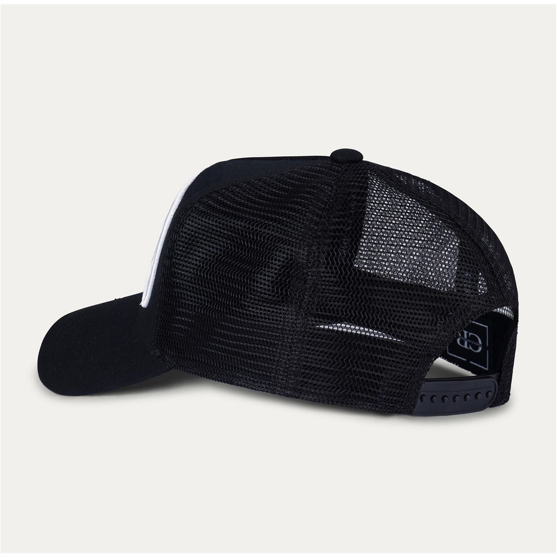 Christian Rose Ii Red Rose Plate Trucker Cap
