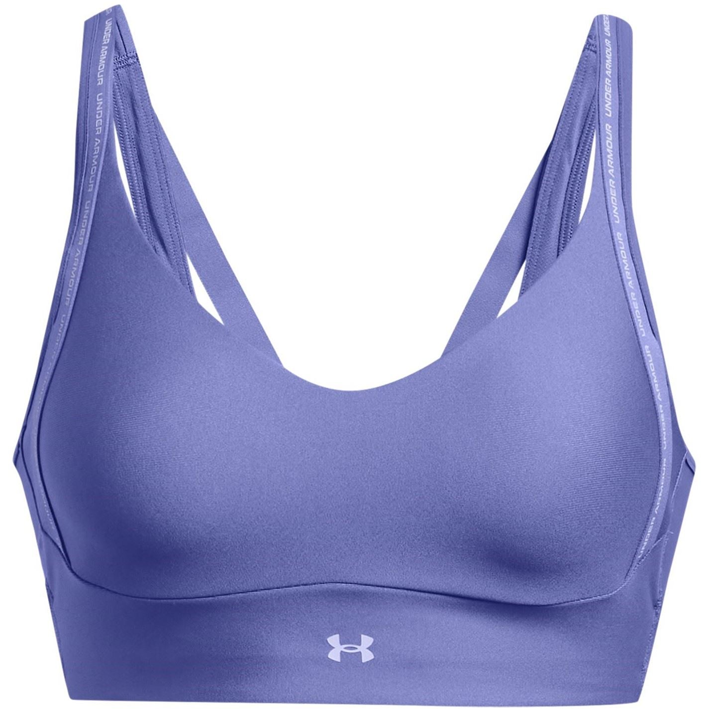 Under Armour Infin V-Neck Cropped Compression Bra