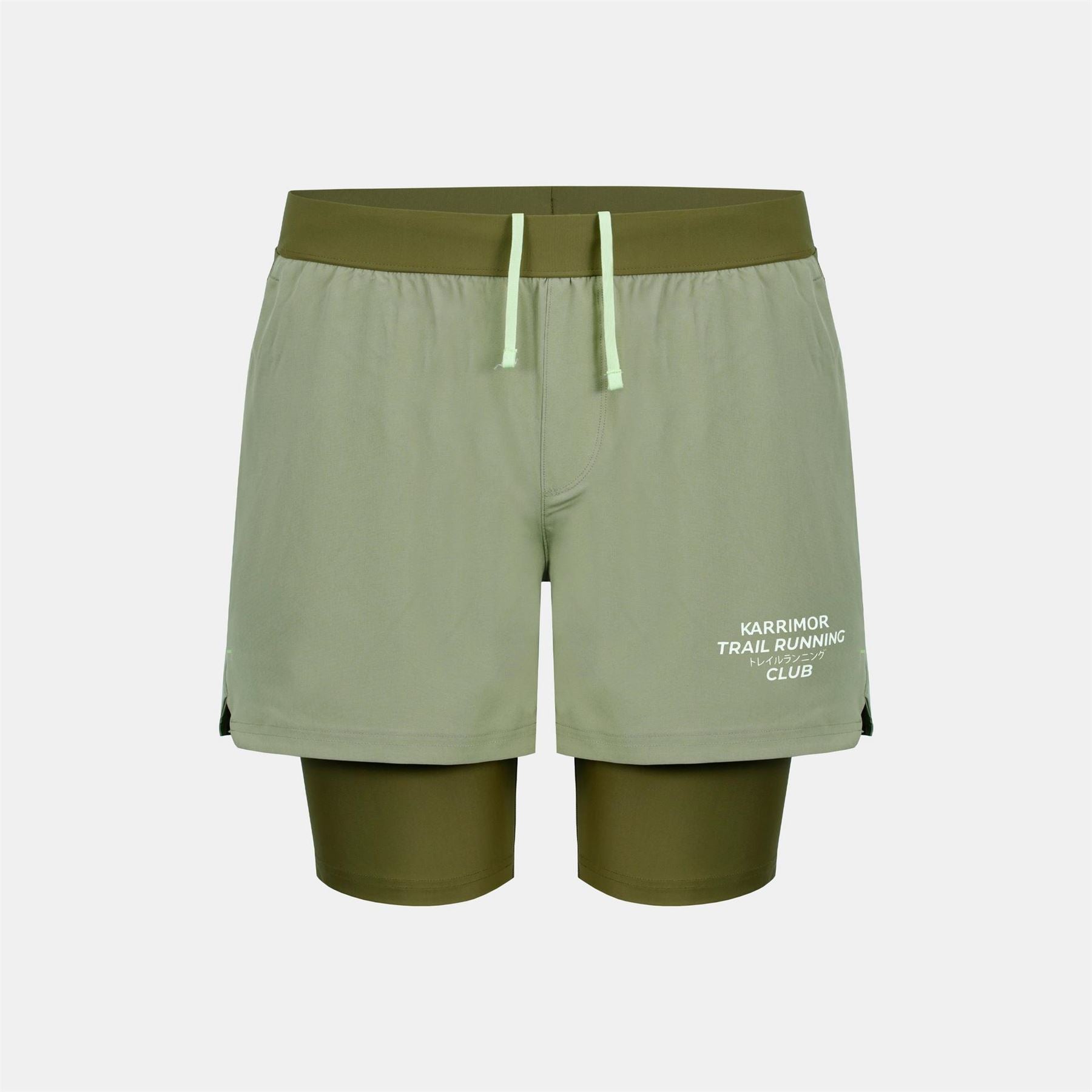 Karrimor Quick Dry 4 Inch Zip Pocket Performance Running Shorts