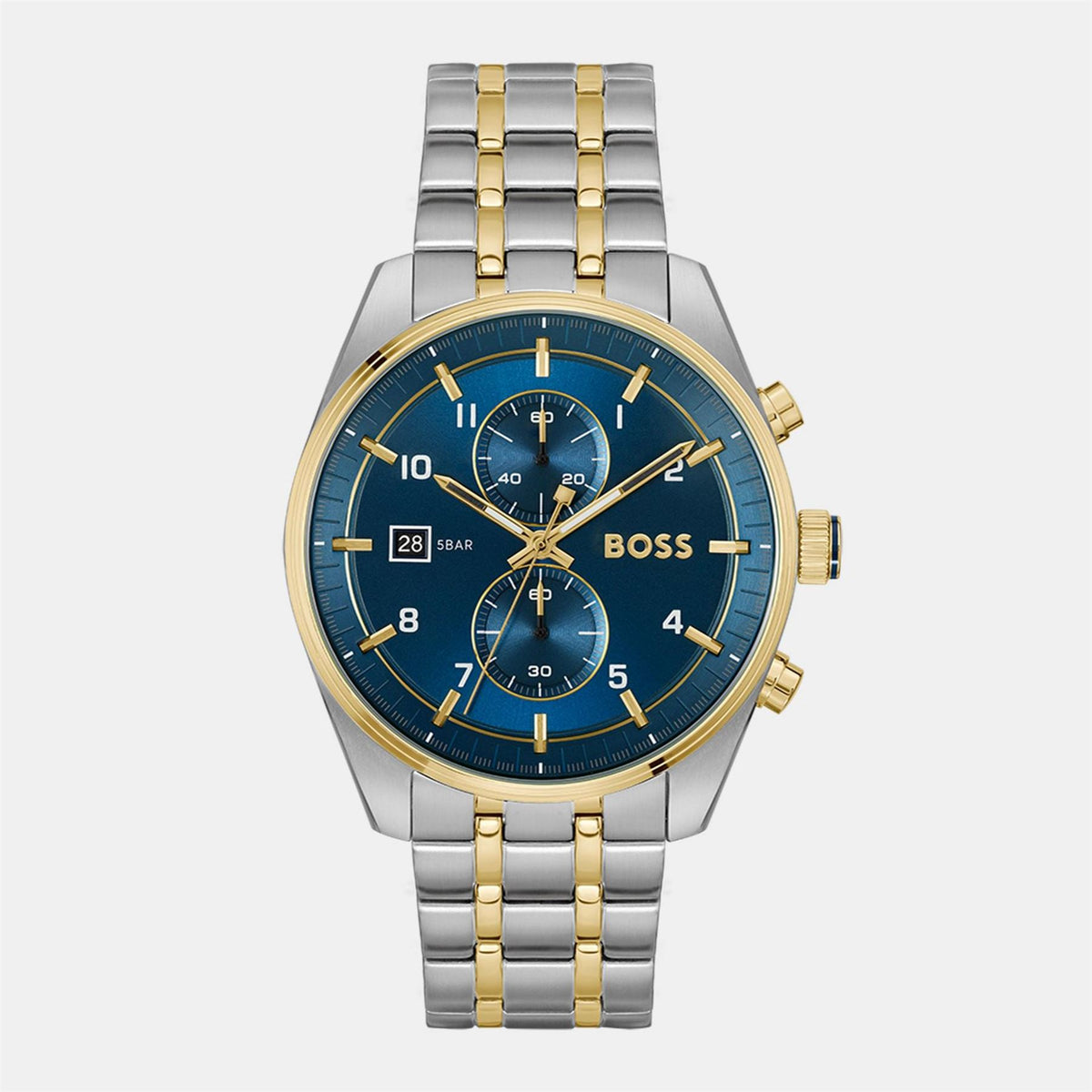 Boss BOSS Skytraveller Bi Colour Chronograph Watch