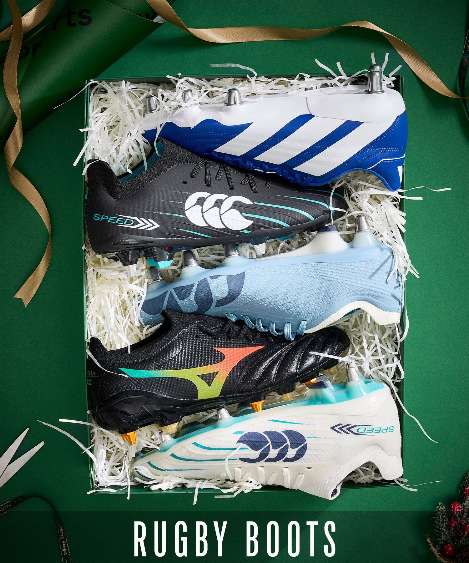 Xmas Rugby Boots