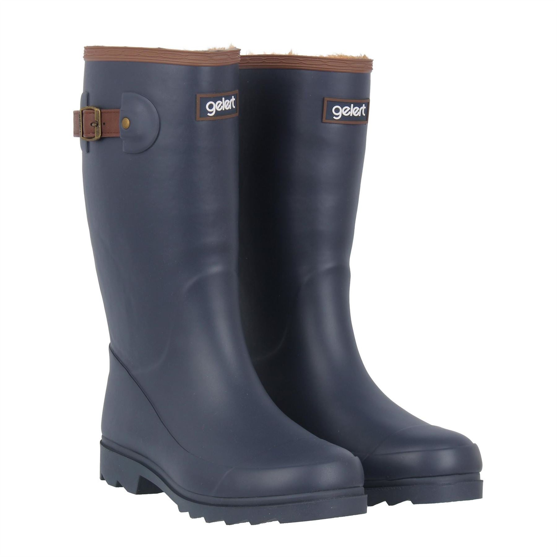 Gelert Womens Fur Lined Welly Boot