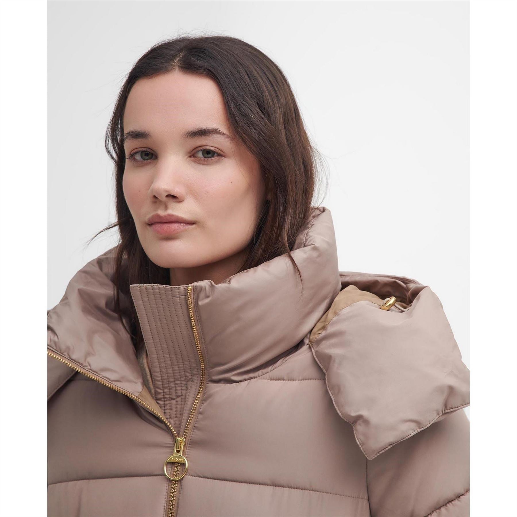 Barbour Mannue Longline Quilted Jacket
