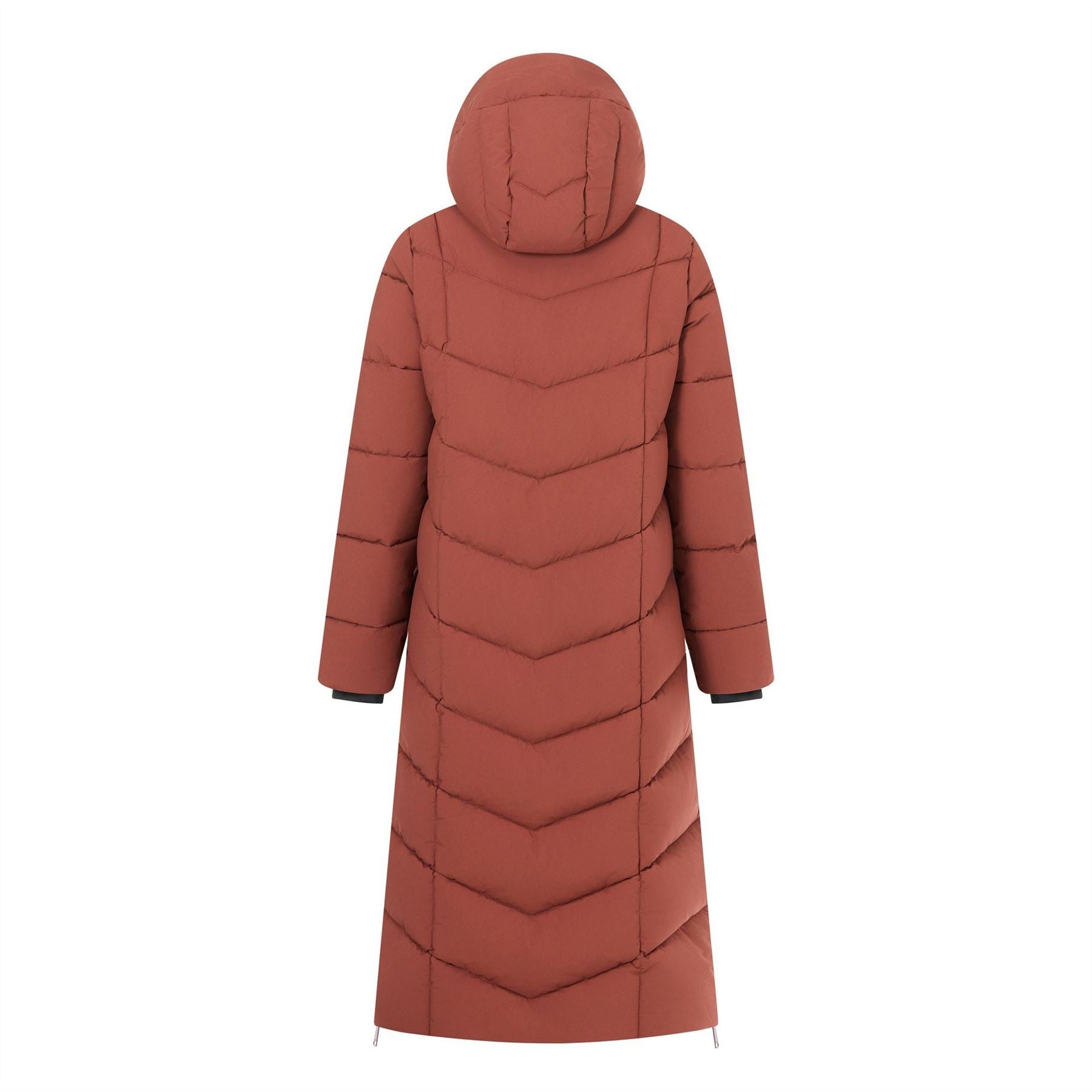 Regatta Eloria Solid Patterned Hooded Puffer Coat