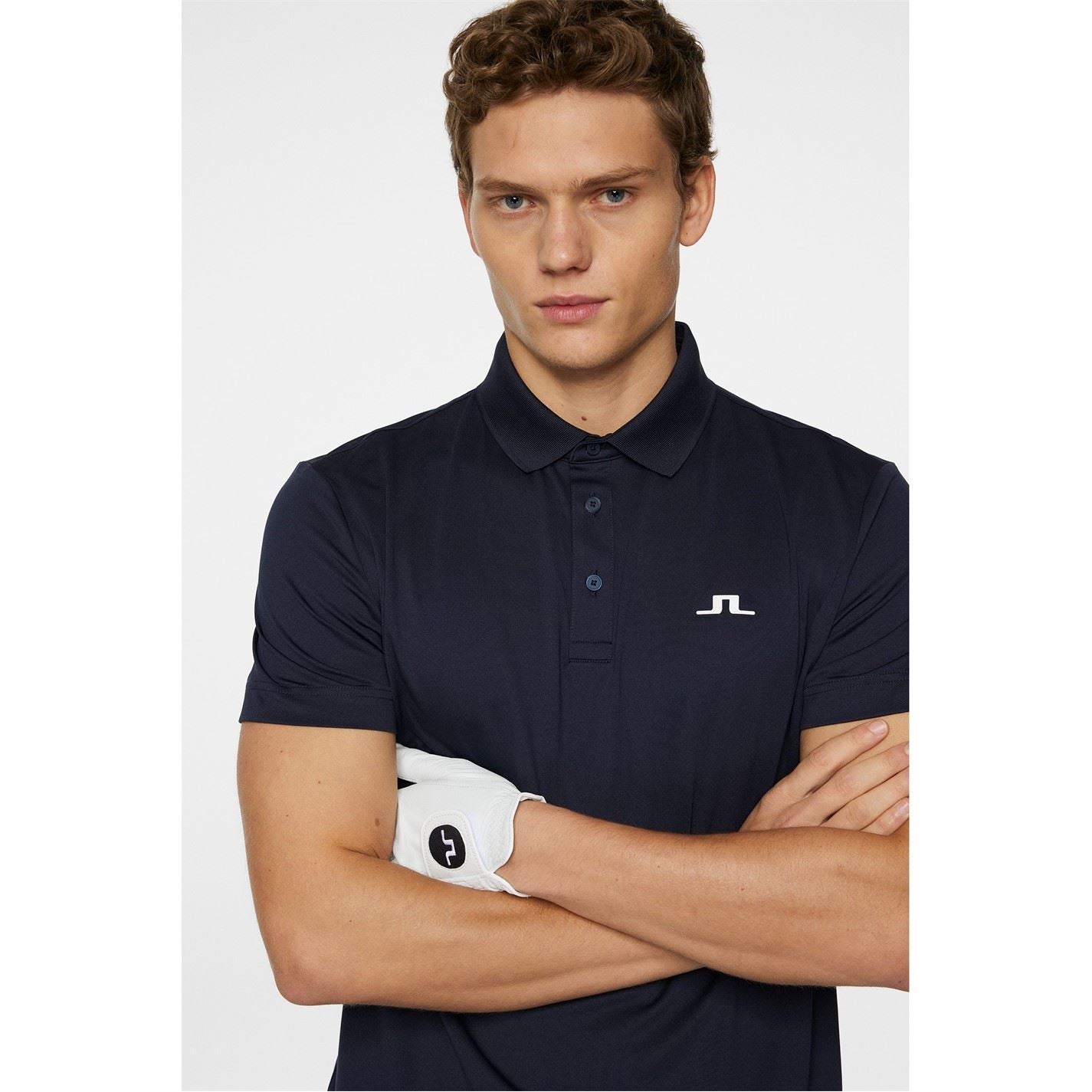J Lindeberg Golf Short Sleeve Performance Polo Shirt