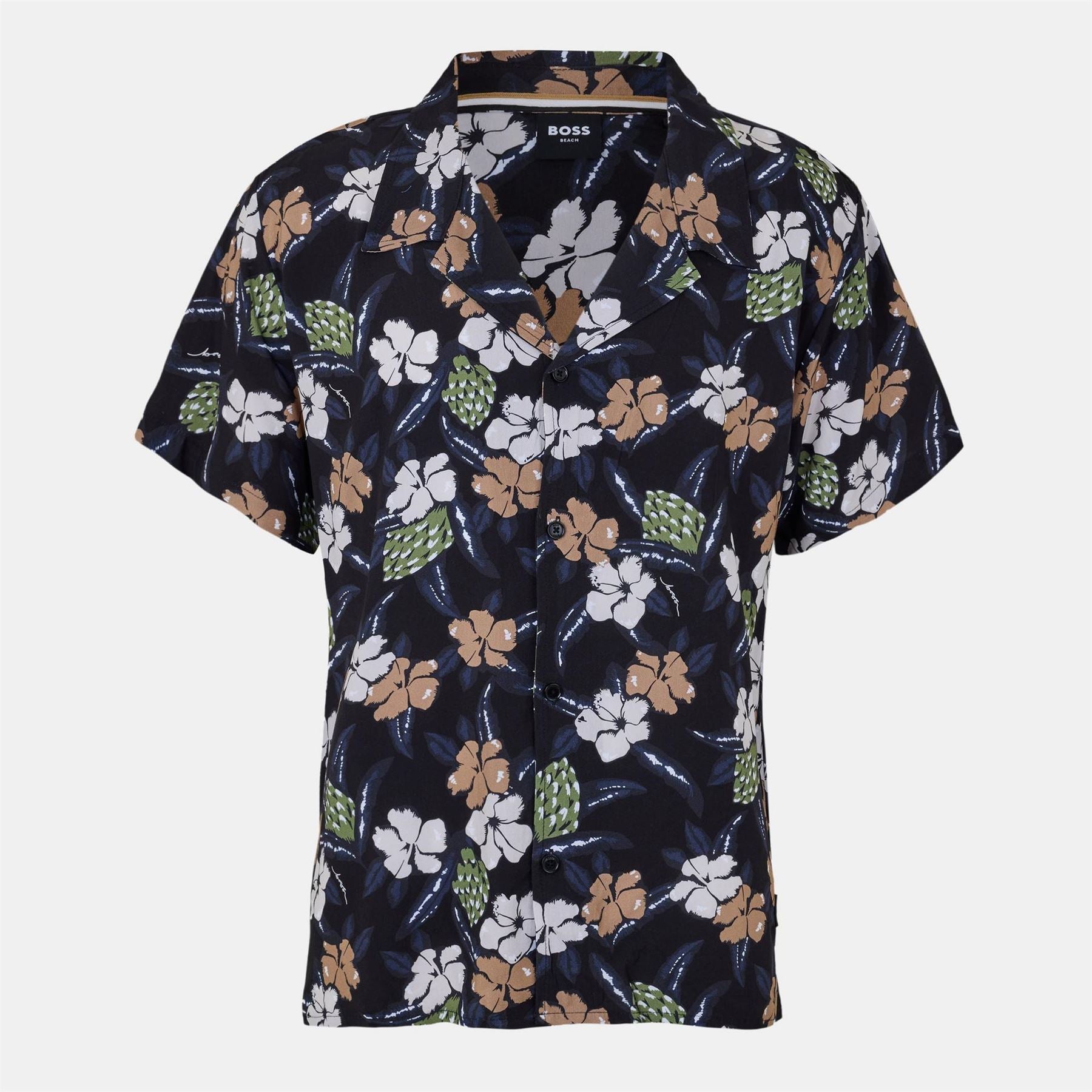Boss BOSS Bodywear Short Sleeve Beach Shirt