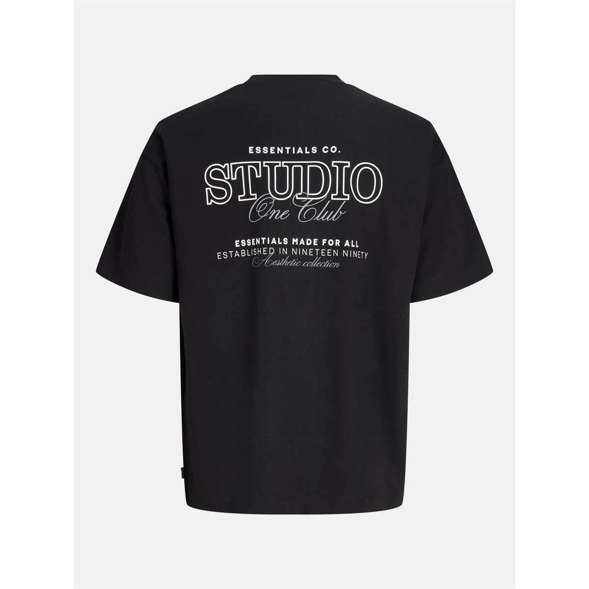 Jack and Jones Jjebarron Studio Cotton Oversized Fit T-Shirt