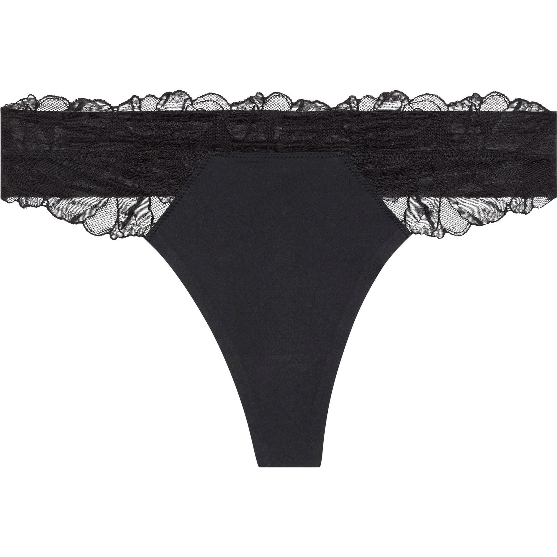 Calvin Klein Floral Patterned High Leg Thong