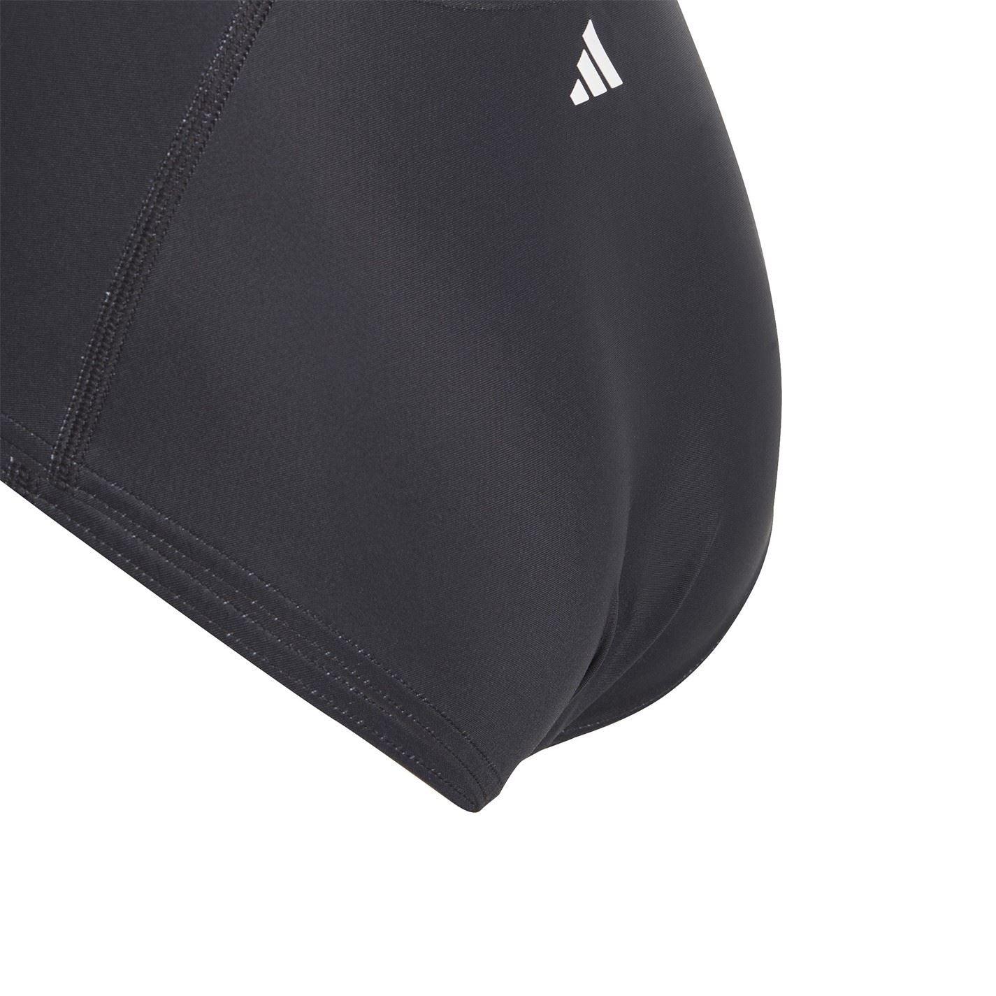 adidas Big Bars Graphic Swimsuit Junior Girls
