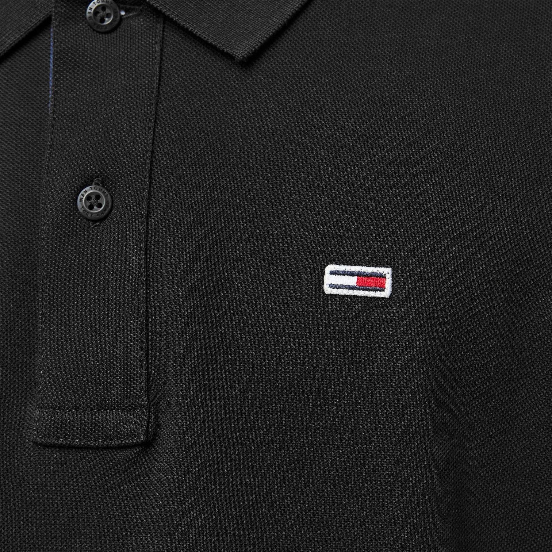 Tommy Jeans Mens Jeans Tjm Slim Placket Polo Shirt