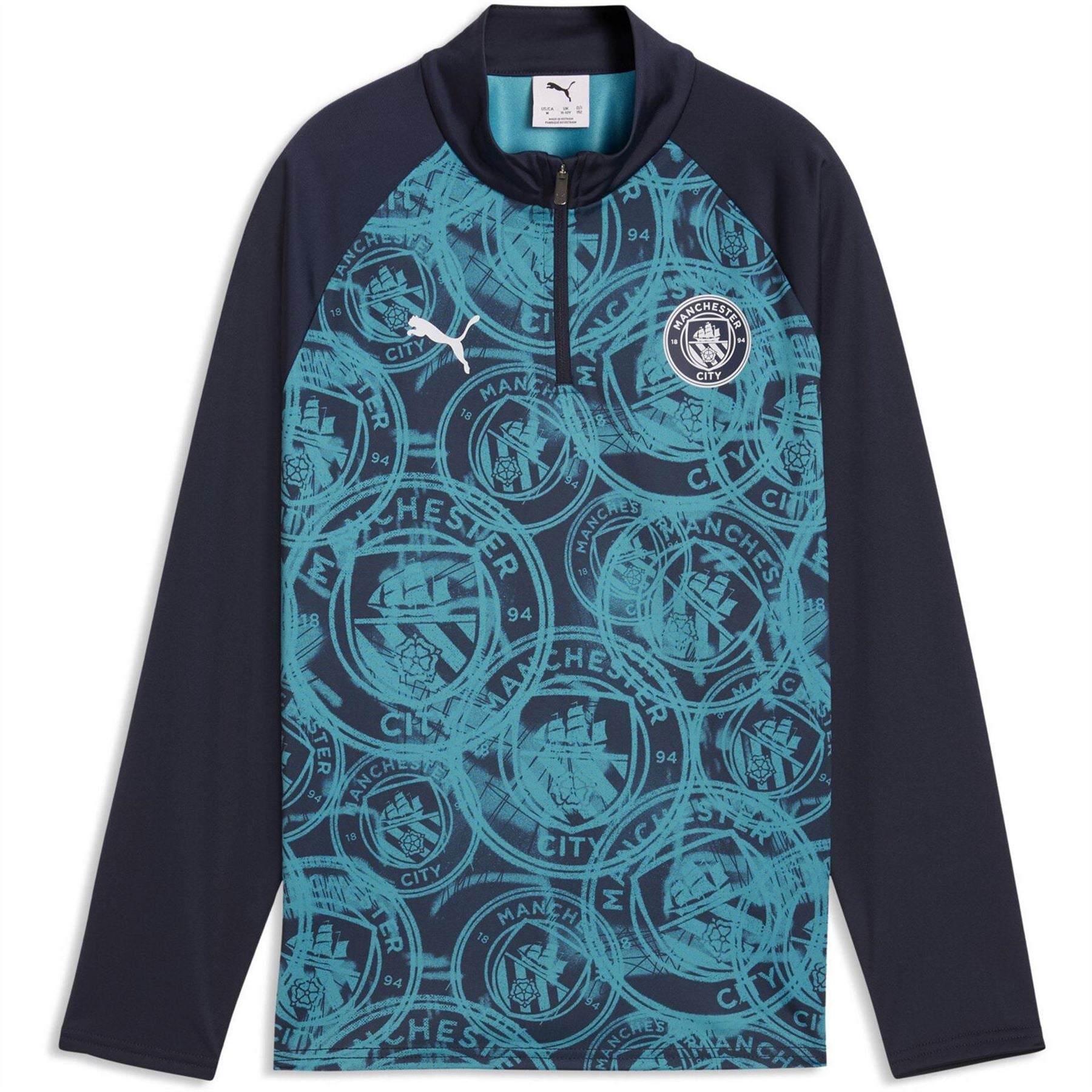 Puma Kids Manchester City Licensed Drill Top