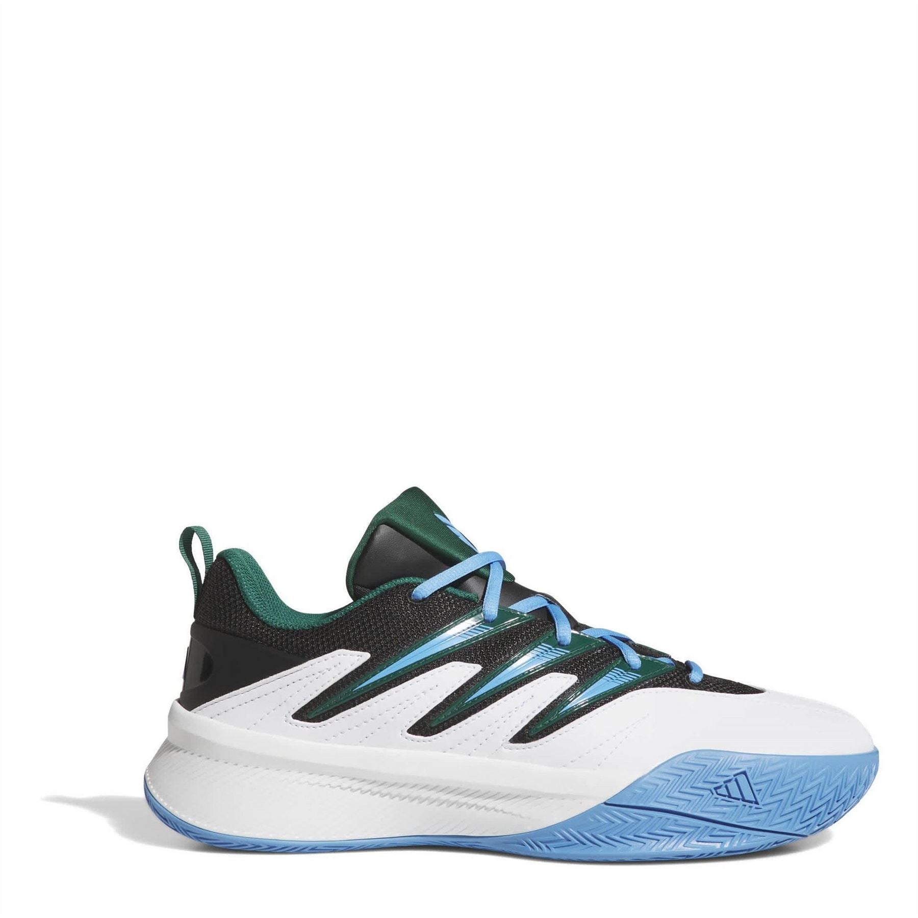 adidas Dame Court 3 Low Top Lace-Up Sneakers