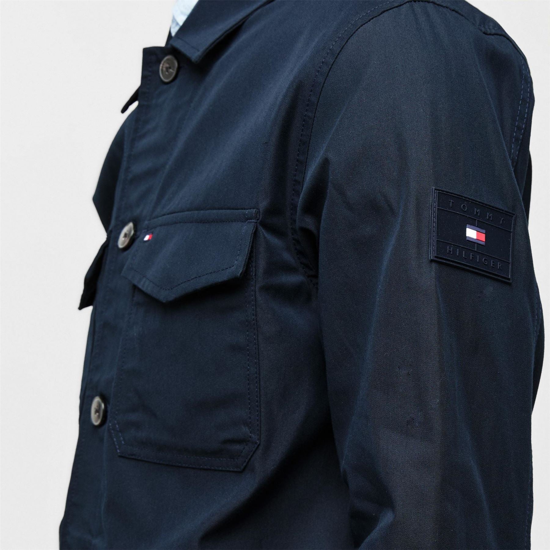 Tommy Hilfiger Cotton Button Through Overshirt