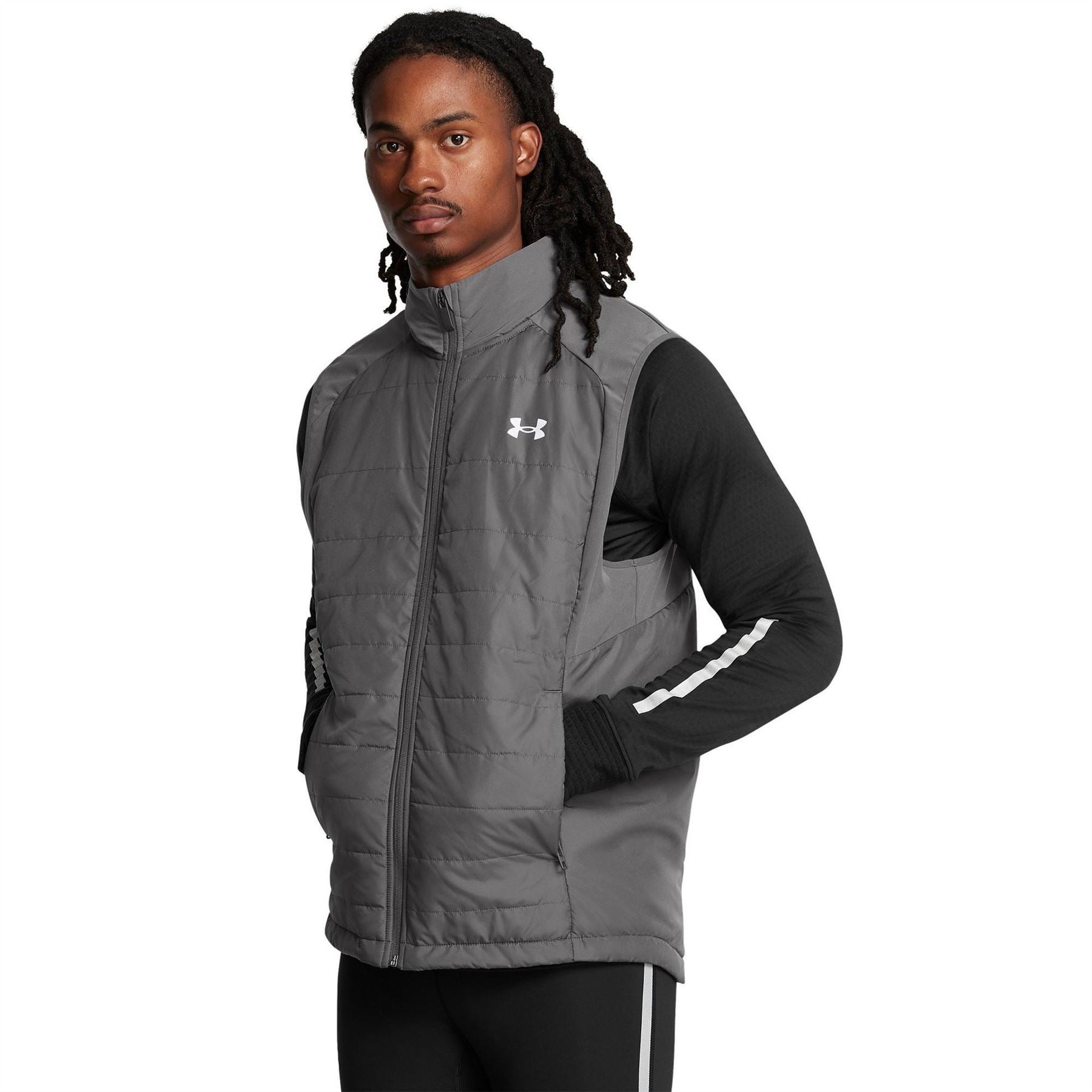 Under Armour Mens Armour Ua Strm Vitality Run Vest Running