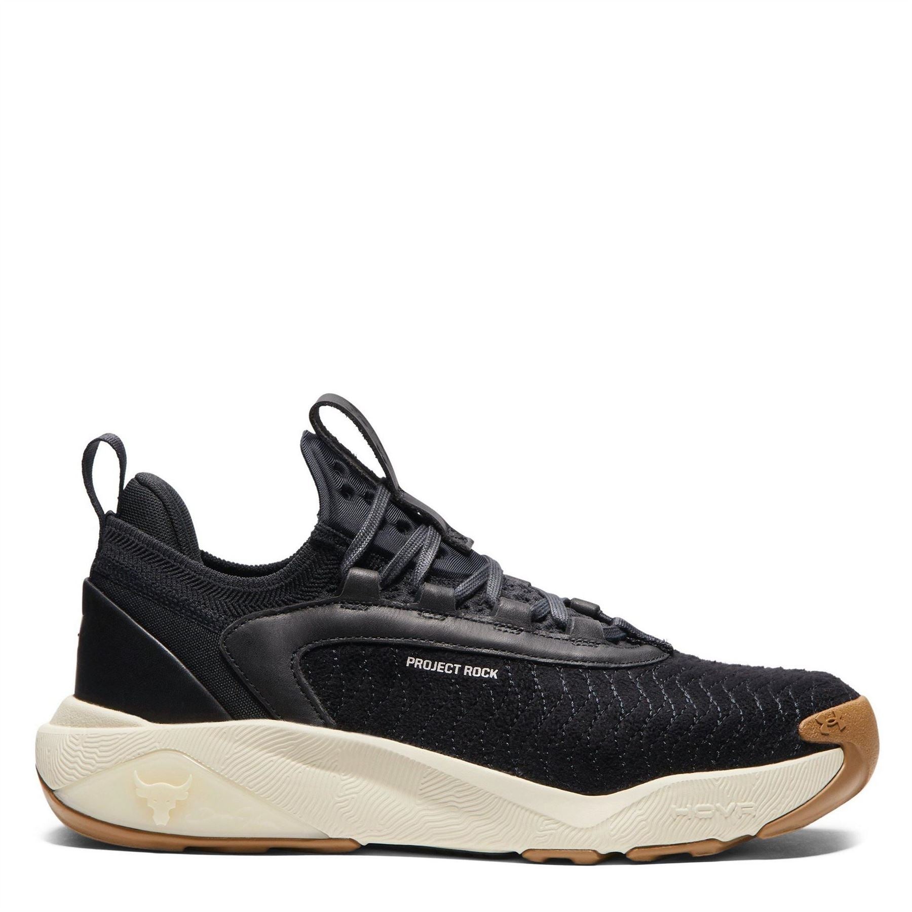 Under Armour Project Rock 7 Luxe Lace-Up Textured Trainers