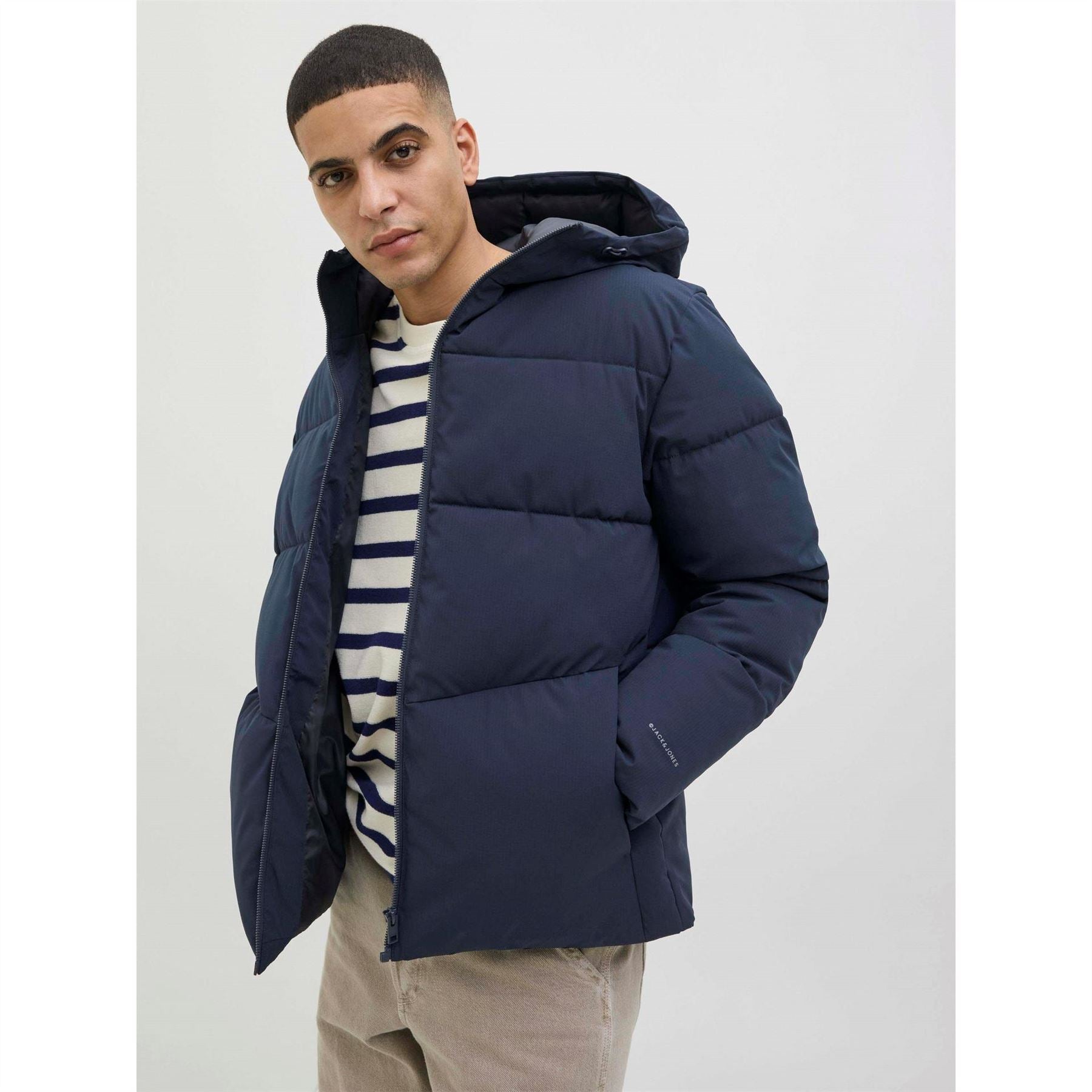 Jack and Jones Global Short Puffer Jacket