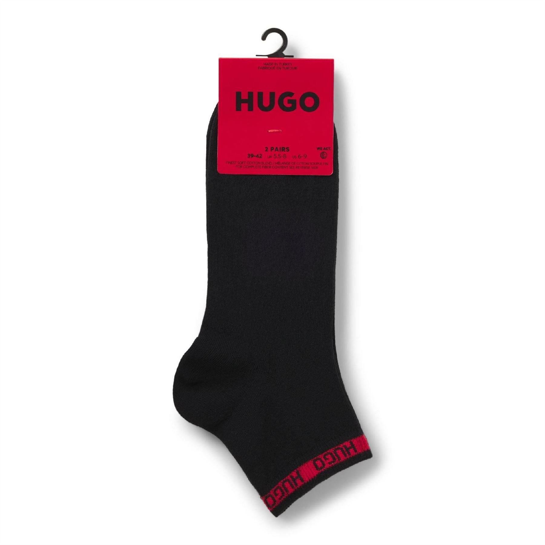 Hugo Pack Of Logo Tape Socks