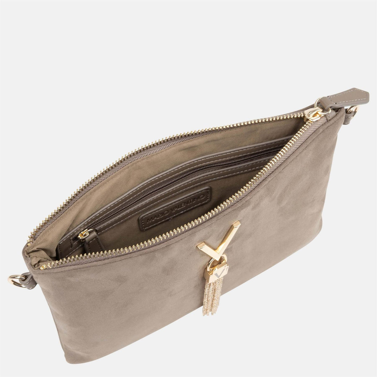 Valentino Divina Faux Leather Clutch Bag