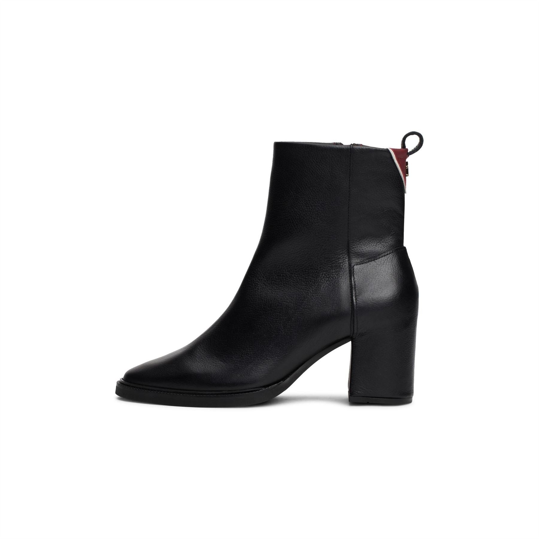Tommy Hilfiger Boot Mid Wrapped Lthr Heel