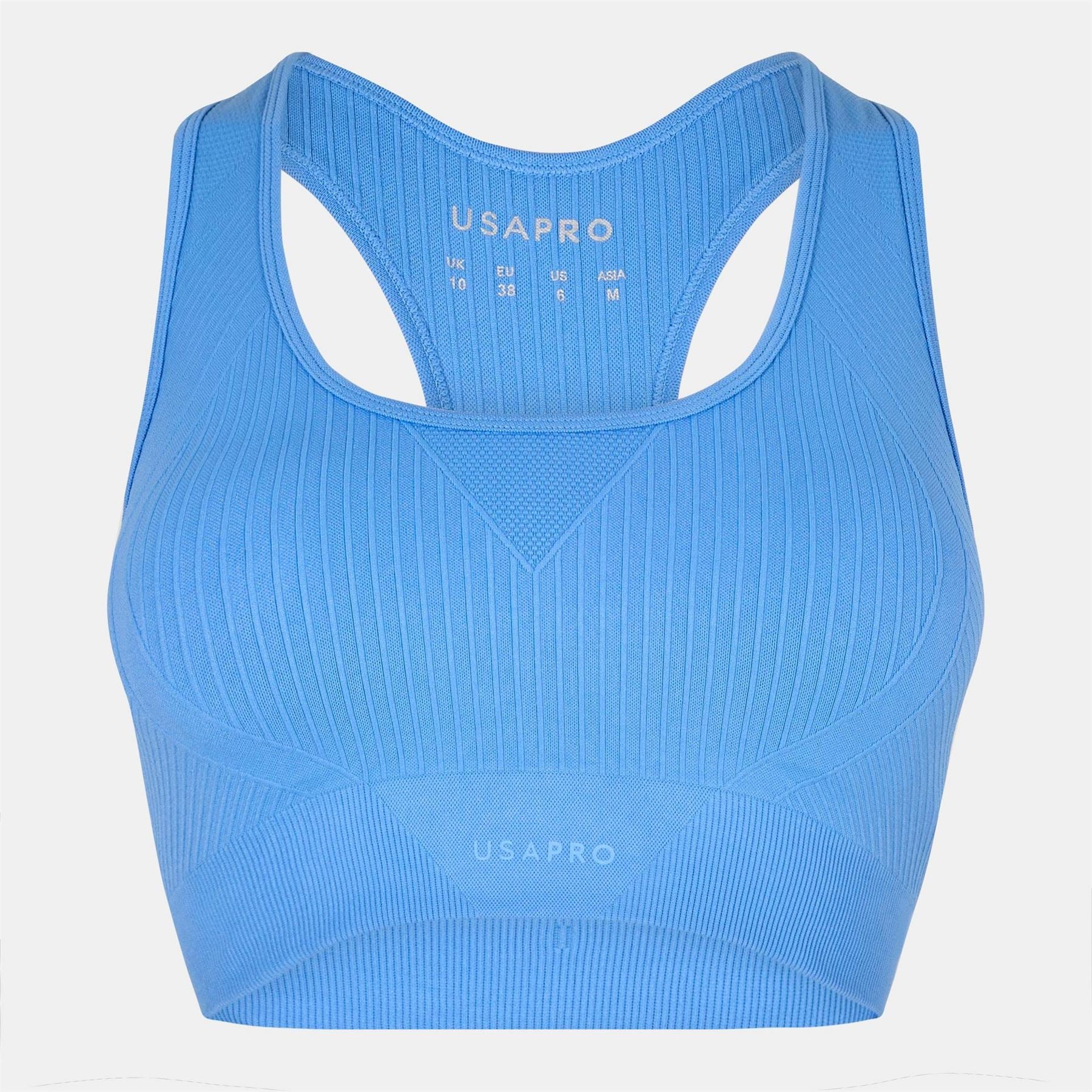 USA Pro Core Seamless Crop Sports Bra