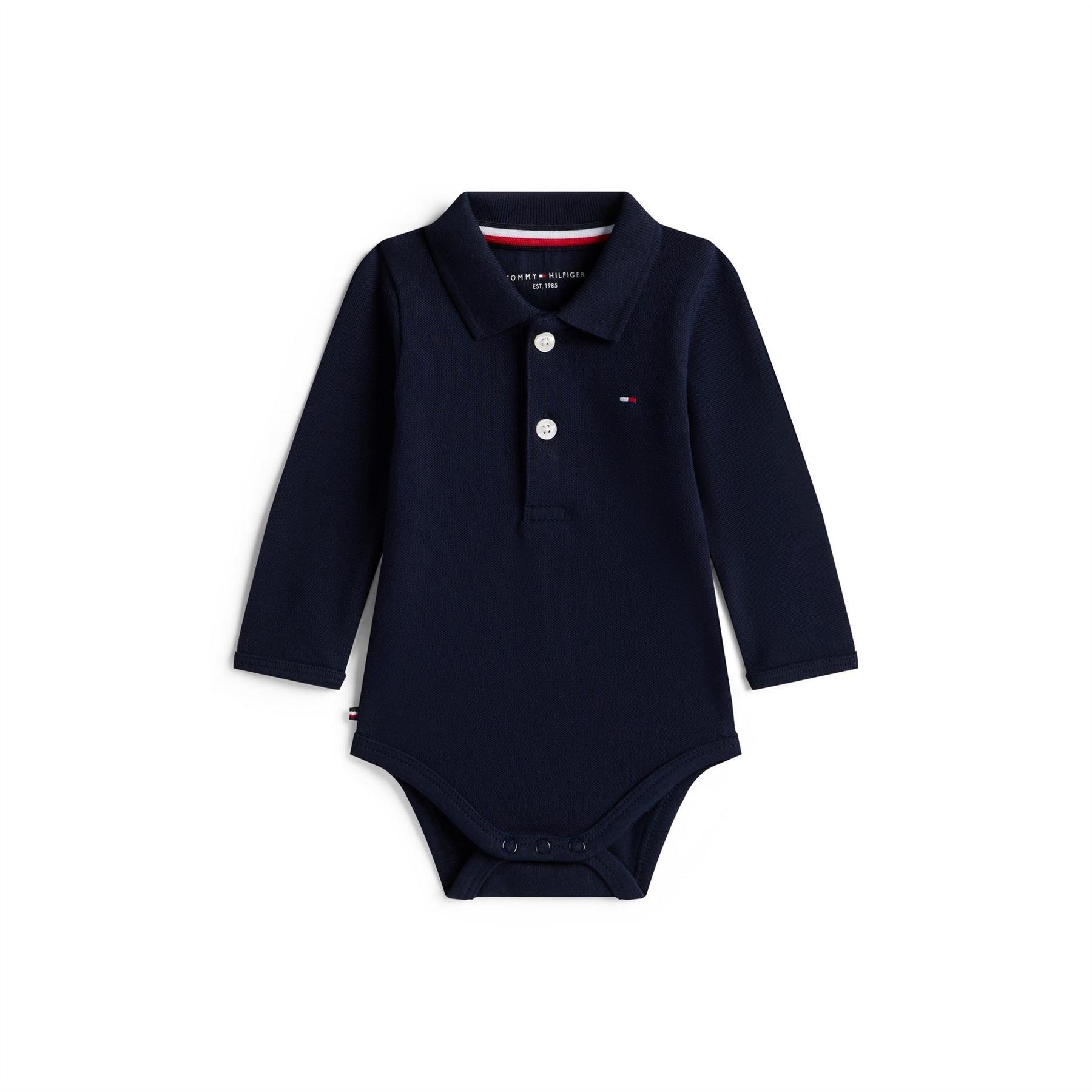 Tommy Hilfiger Regular Fit Long Sleeve Bodysuit