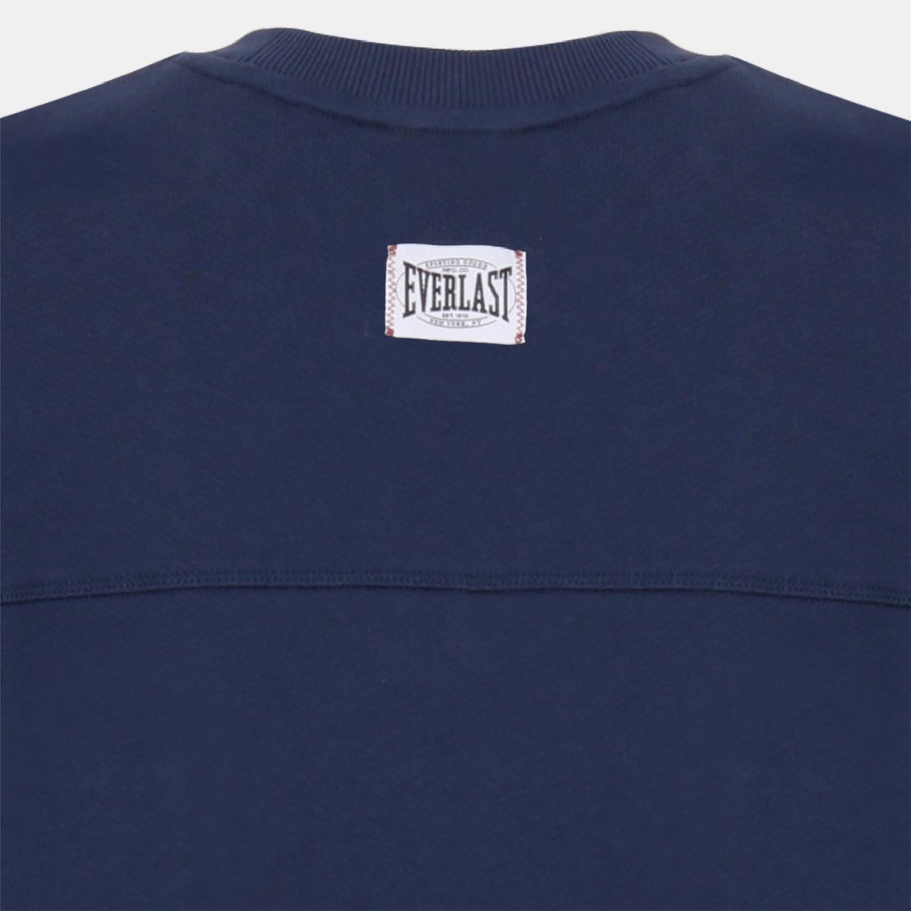 Everlast Cotton Sleeveless Oversized Fit Crew Sweatshirt