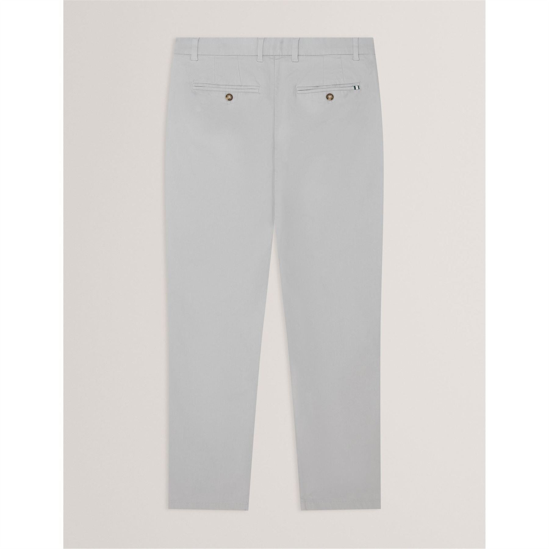 Ted Baker Solid Patterned Slim Chinos