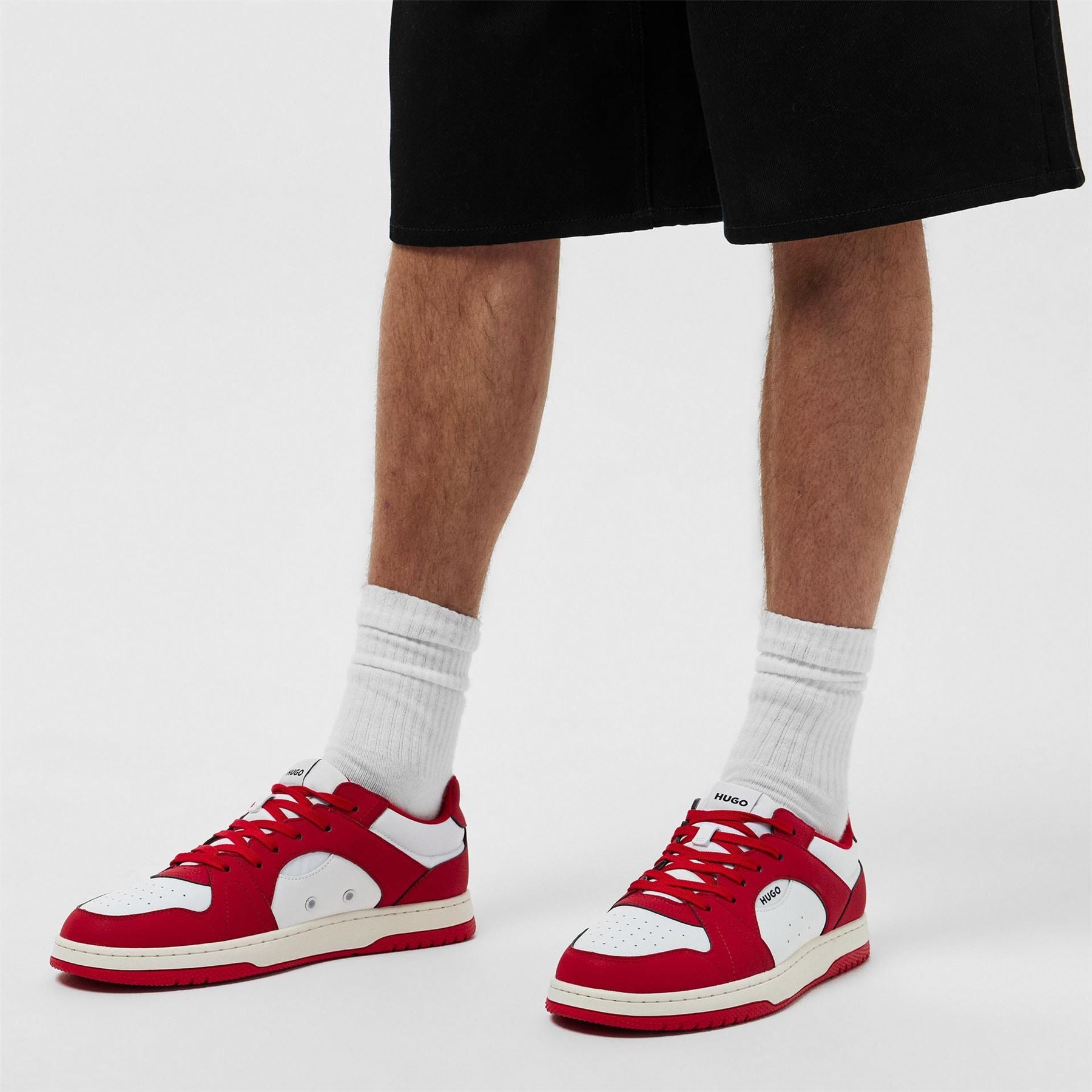 Hugo Low Top Flat Heel Sneakers